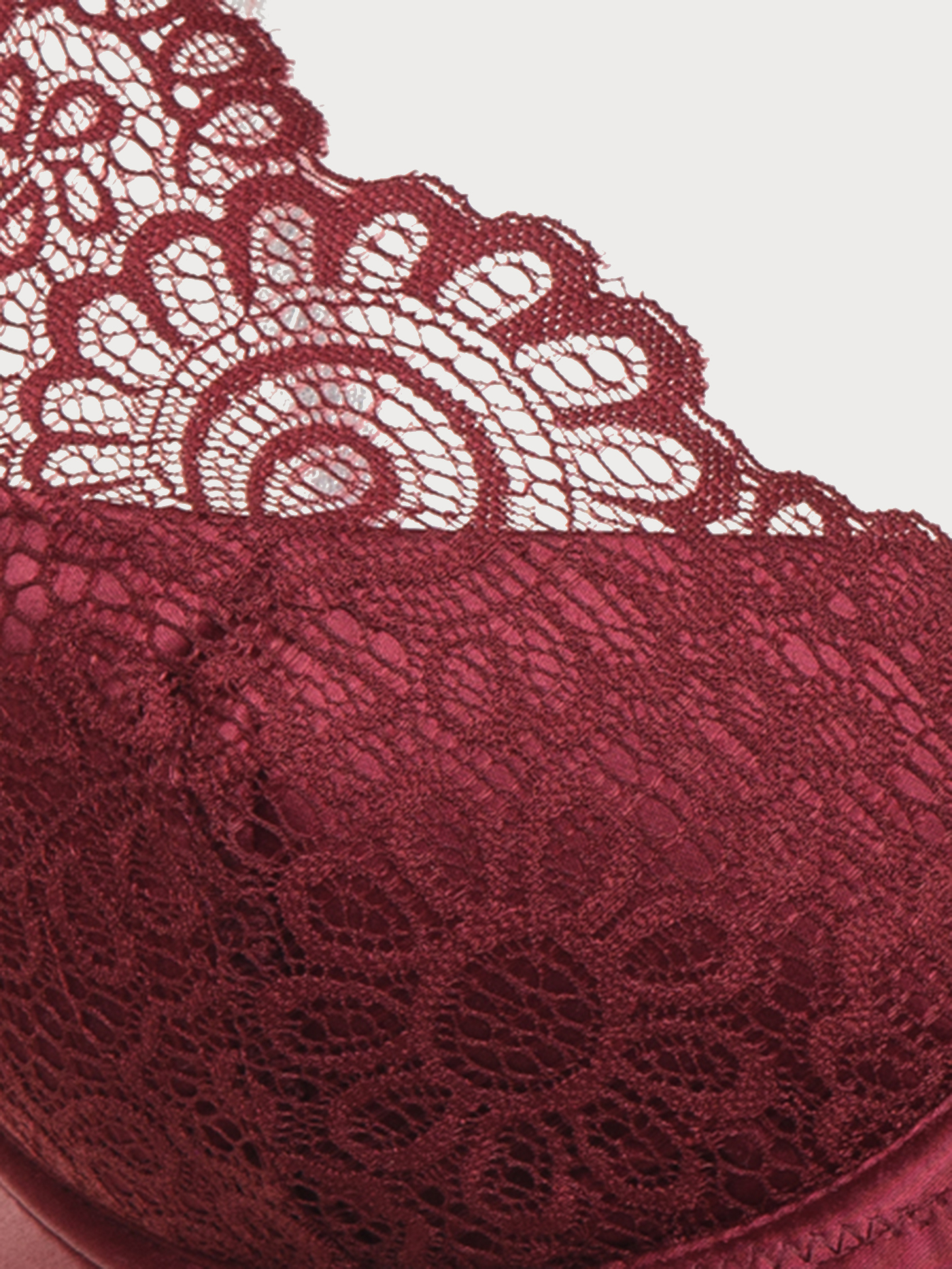 Бюстгальтер moon-half Бордовый 2869F1451 | фото 5