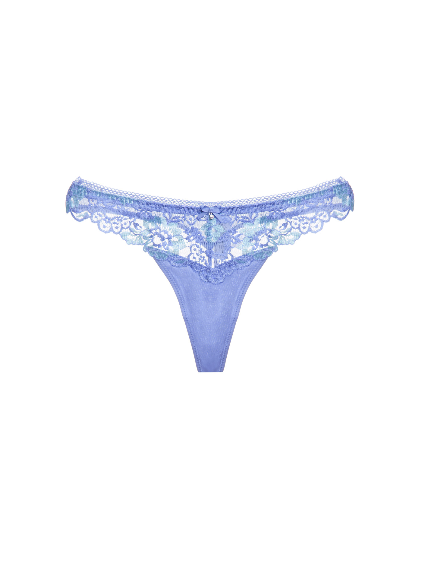 Трусы стринг Фиолетовый принт DE4291ST | фото 3