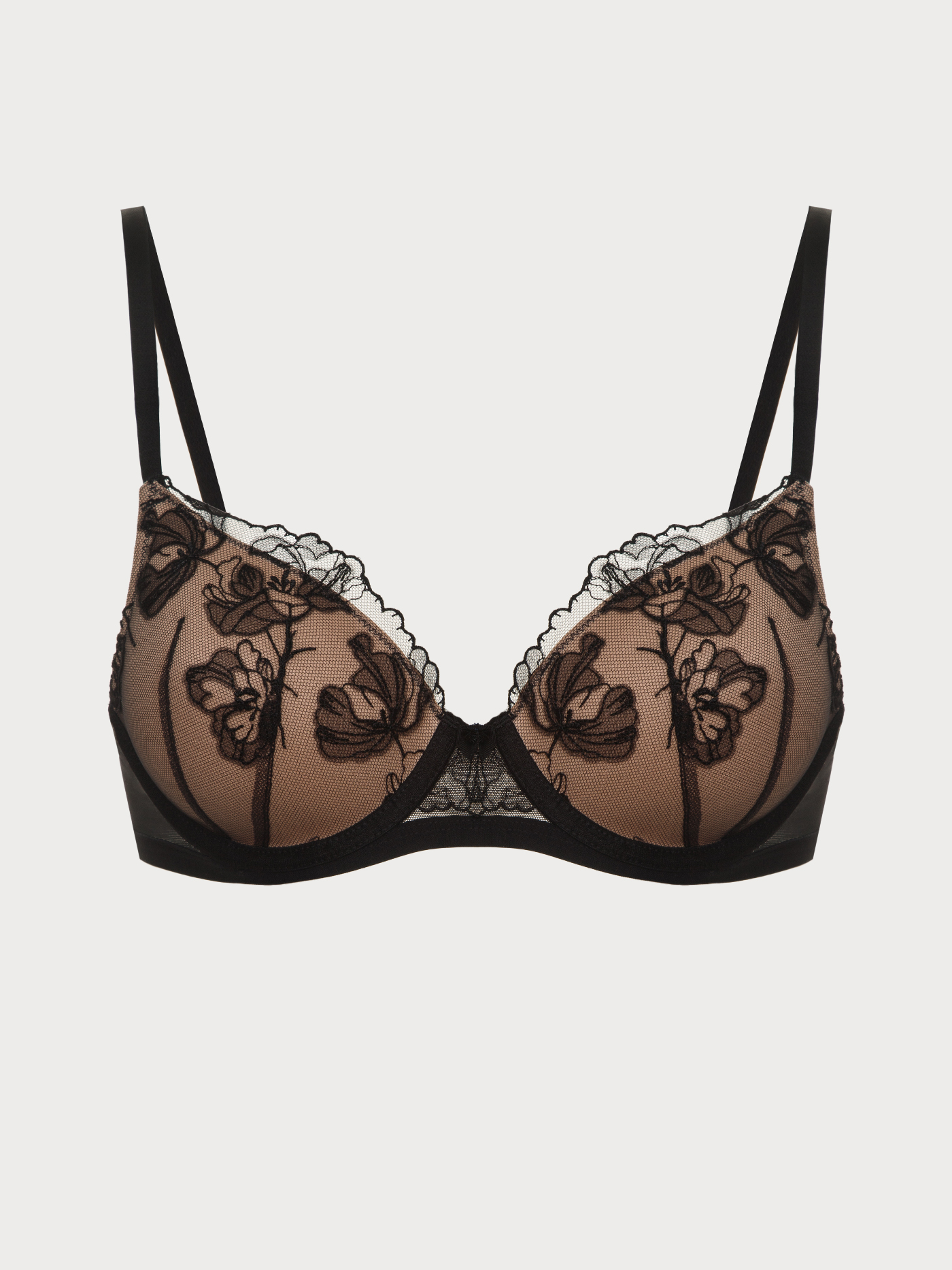 Бюстгальтер t-shirt Черный TR-171125PU | фото 6