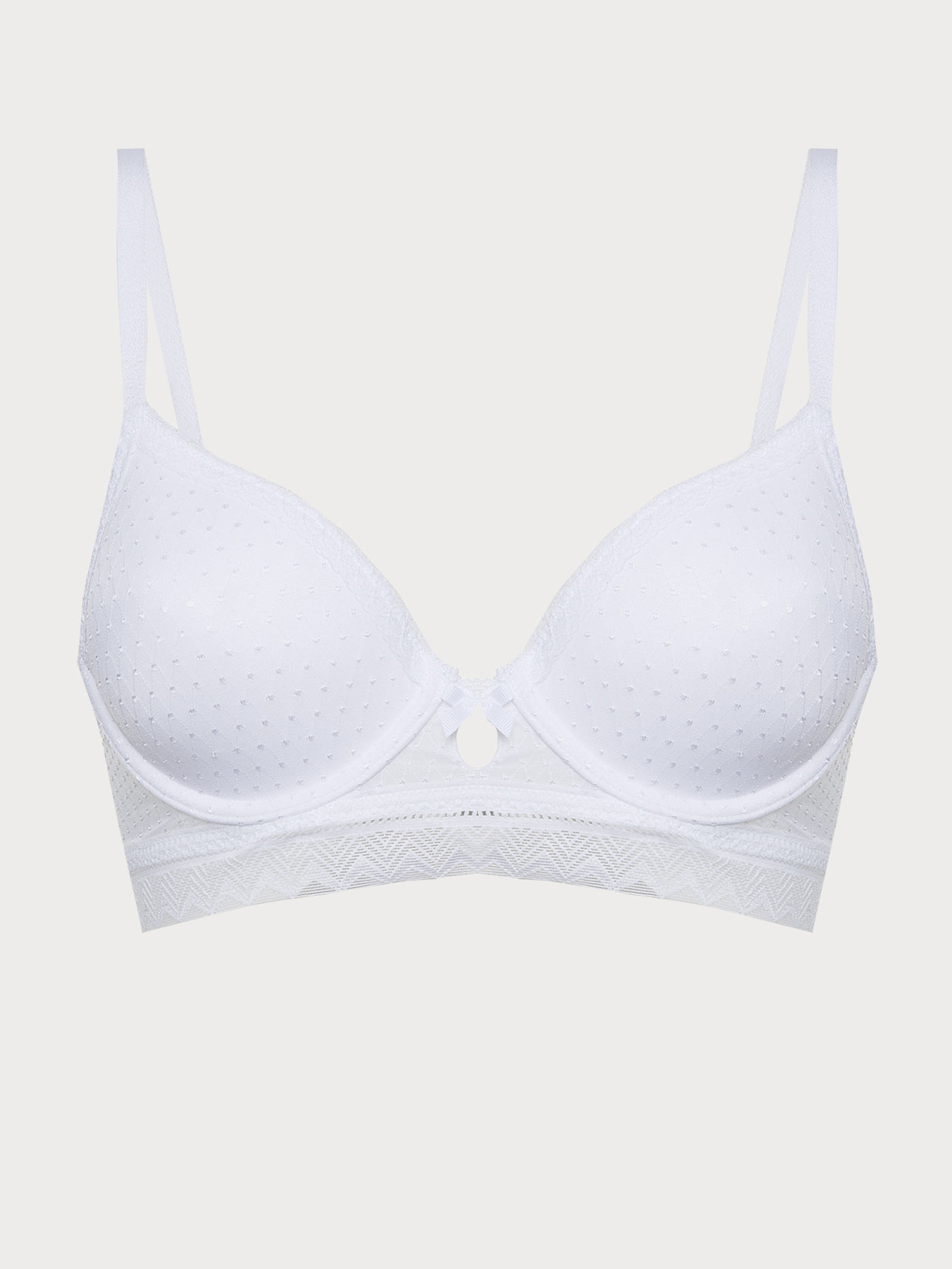 Бюстгальтер t-shirt Белый BU3325PB-1 | фото 4