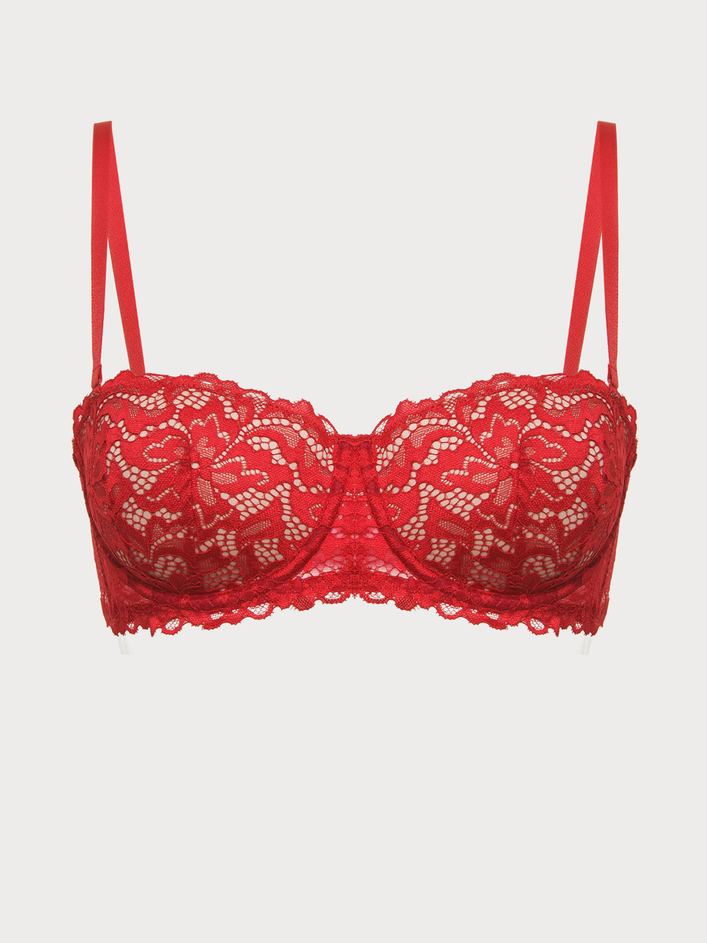 Бюстгальтер балконет t-shirt Красный 2773F1211 | фото 4