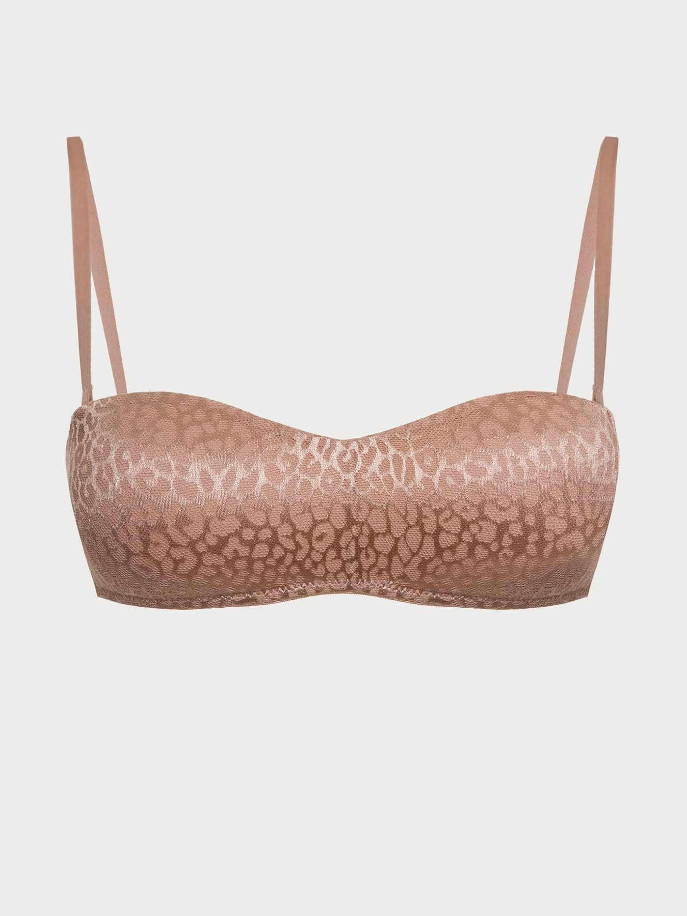 Бюстгальтер бандо t-shirt Бежевый DE2812BL | фото 6