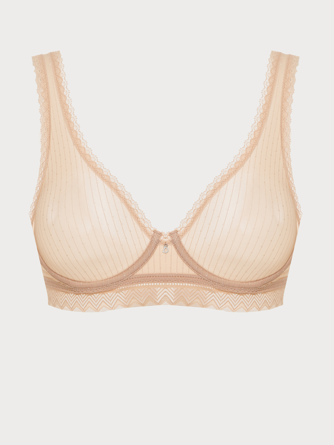 Бюстгальтер мягкий Бежевый BU6220WB-1 | фото 6