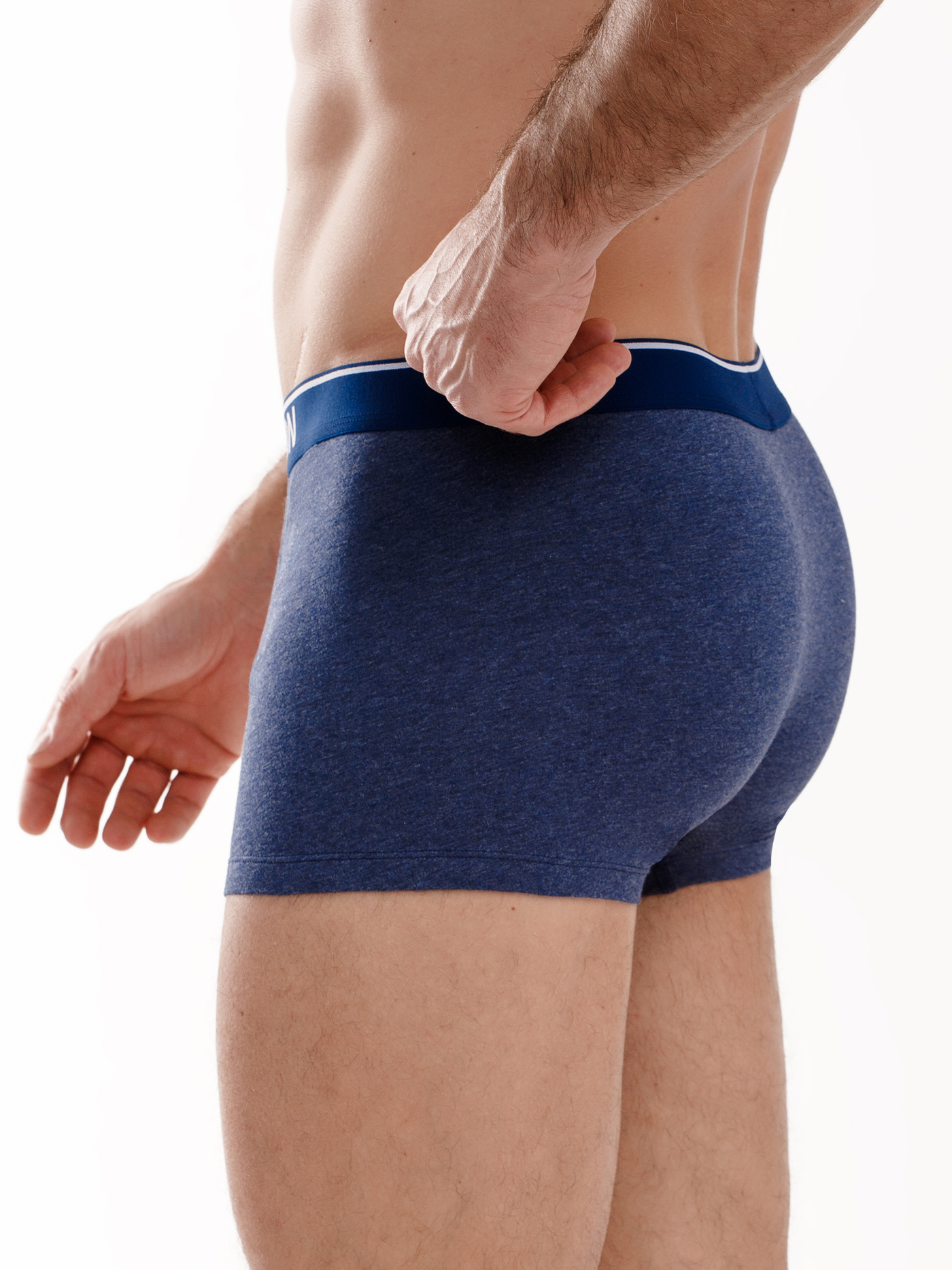 Трусы боксеры мужские Синий 3030F6301_1 | фото 9