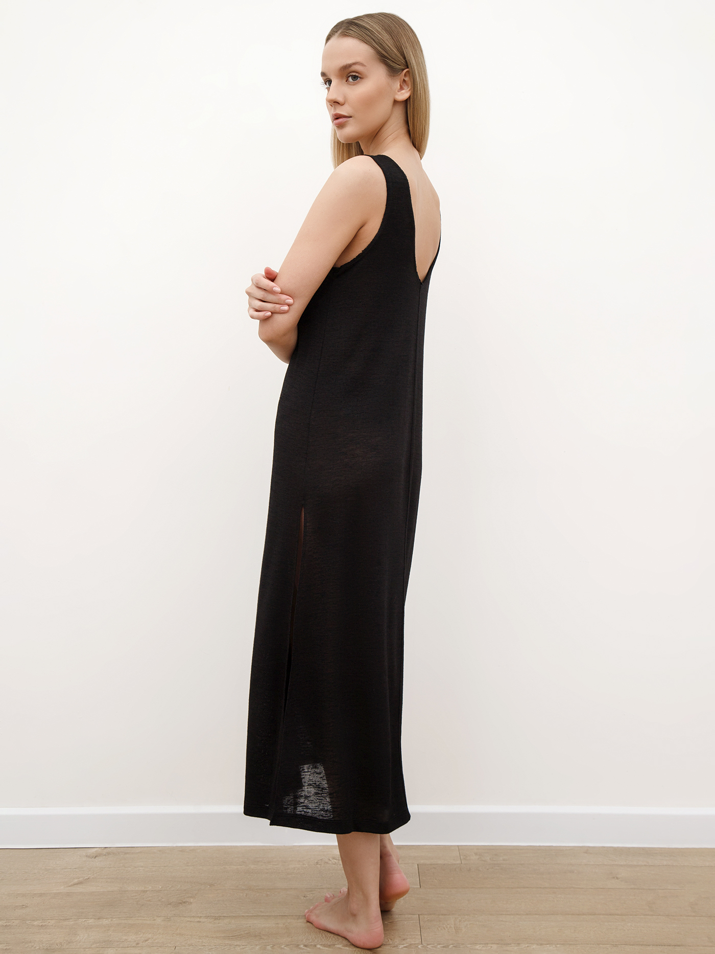 Платье Черный 3013S4518 | фото 2