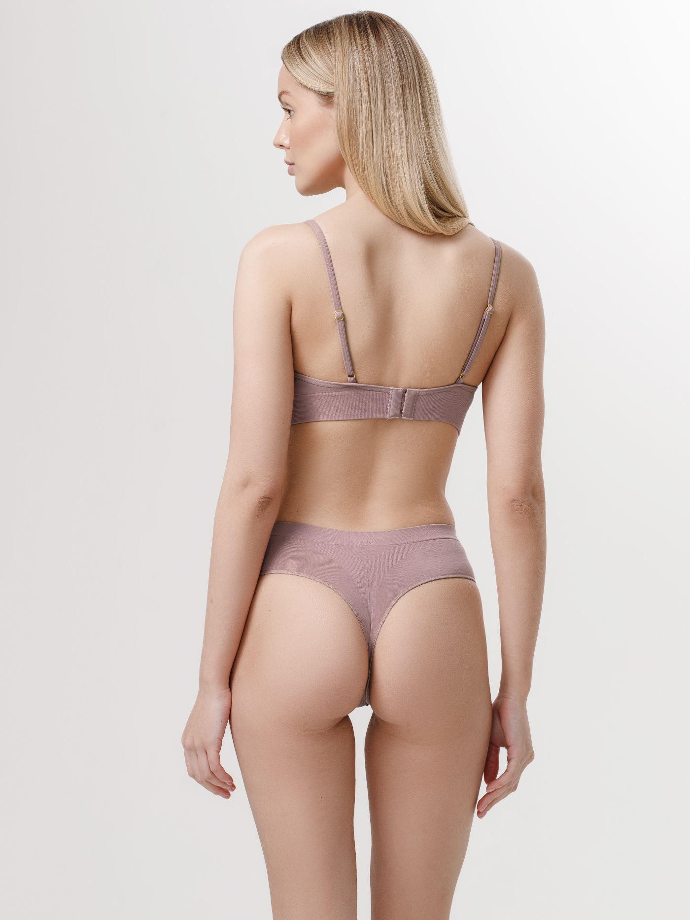 Бюстгальтер мягкий треугольник Коричневый DFN-481 | фото 2