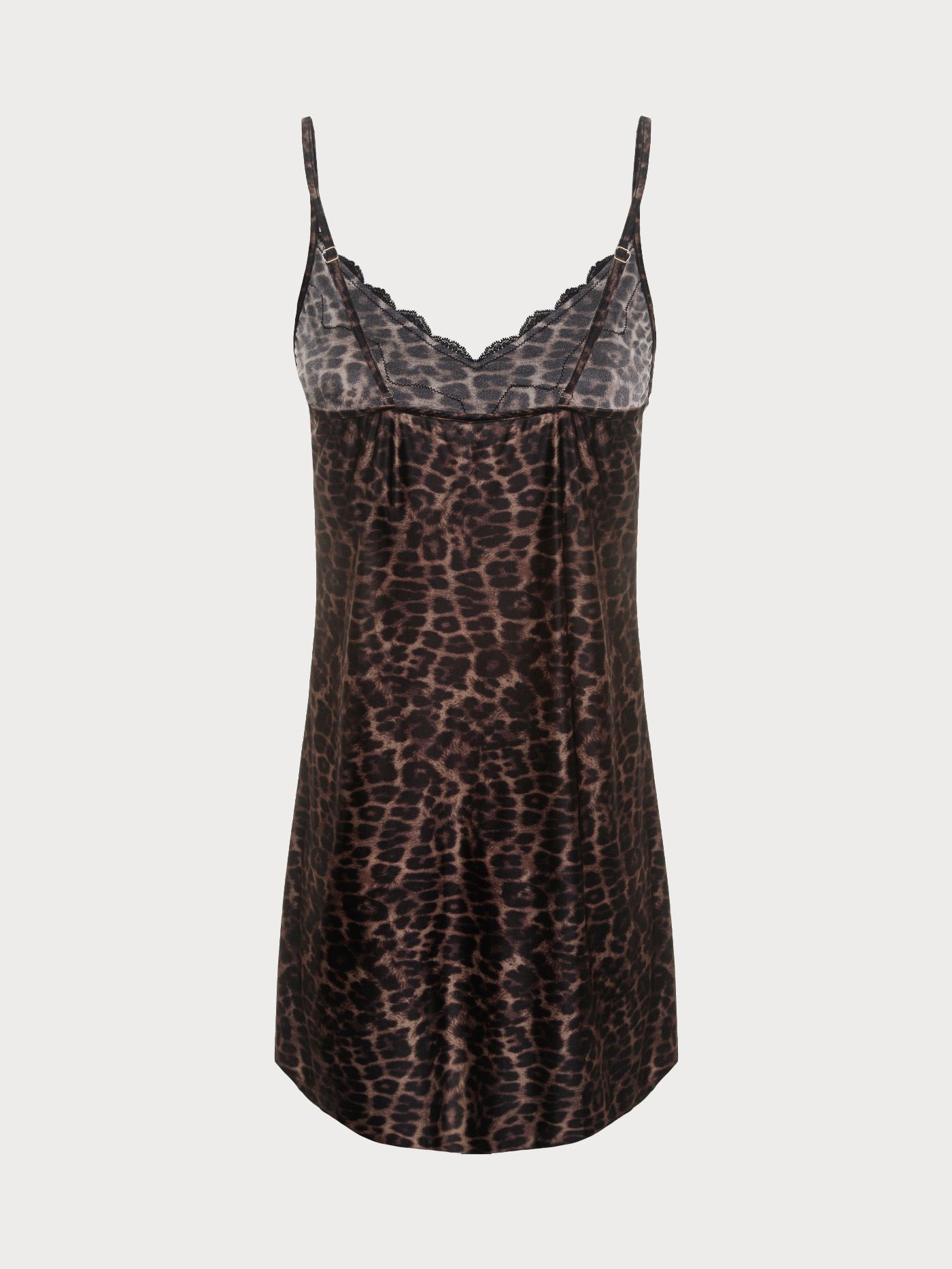 Сорочка на бретелях Принт леопард MNC-2502DR | фото 7