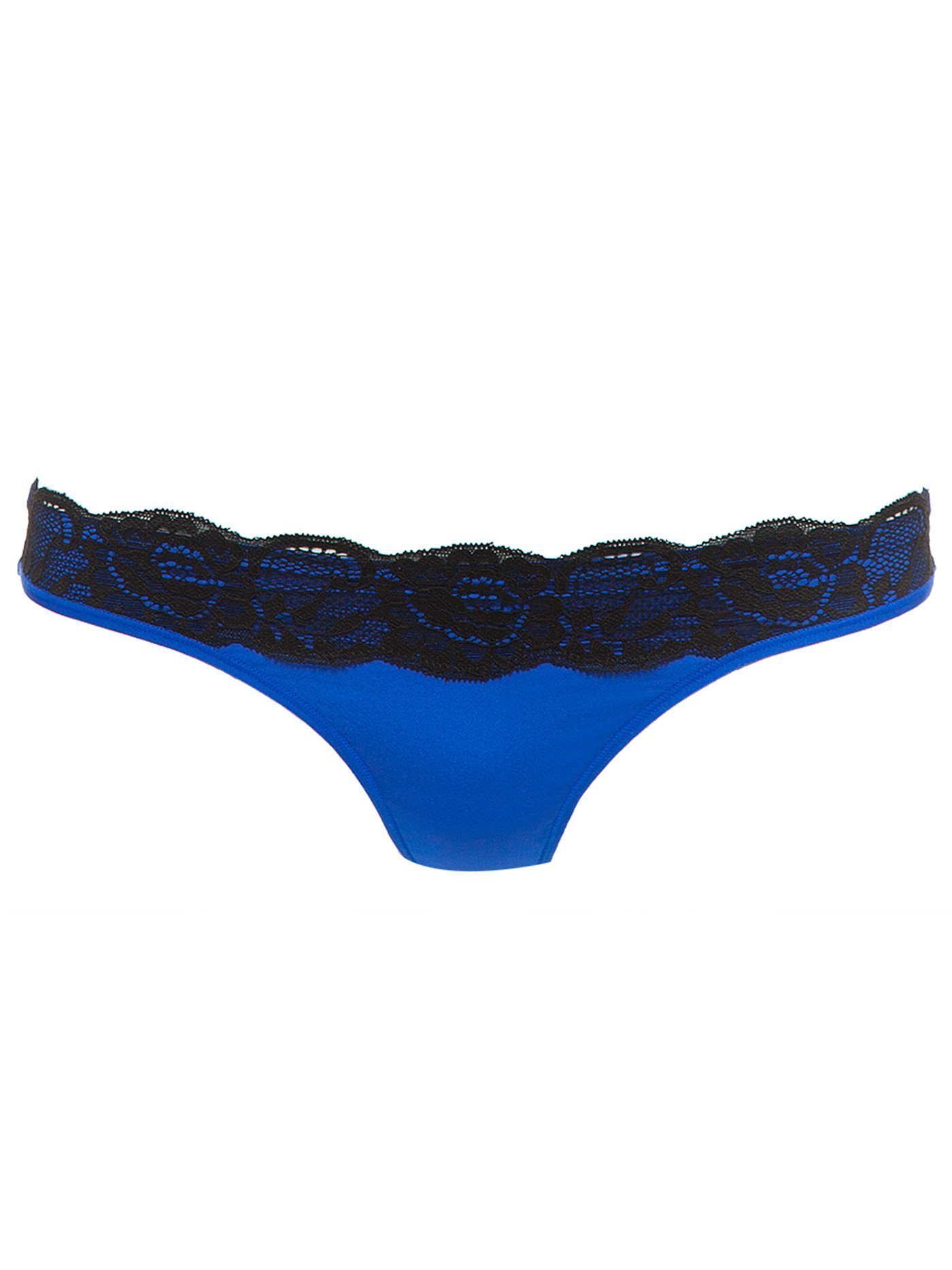 Трусы стринг Ультрамариново-синий DE3691ST | фото 3