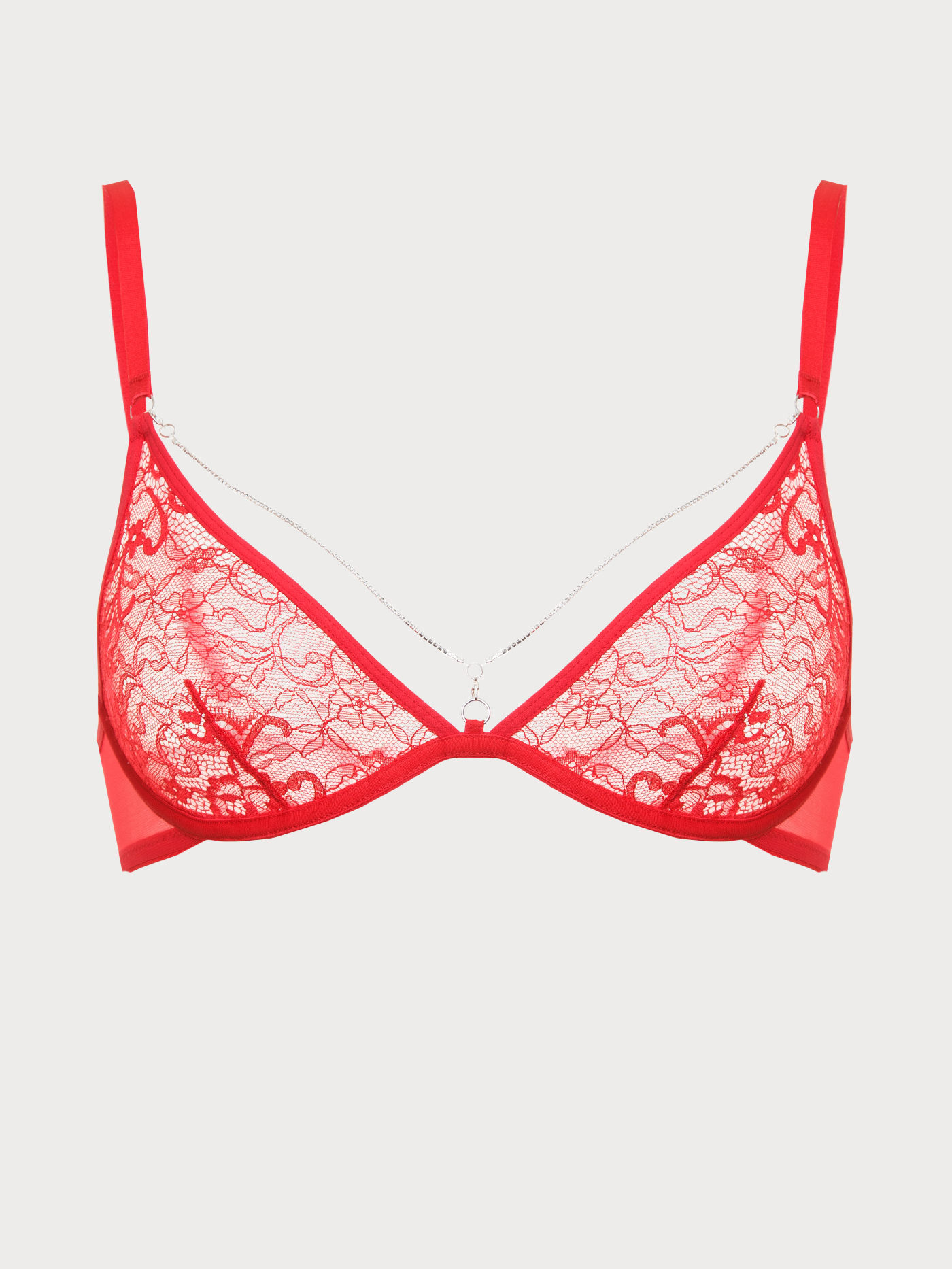Бюстгальтер мягкий Красный FRL-10 | фото 5