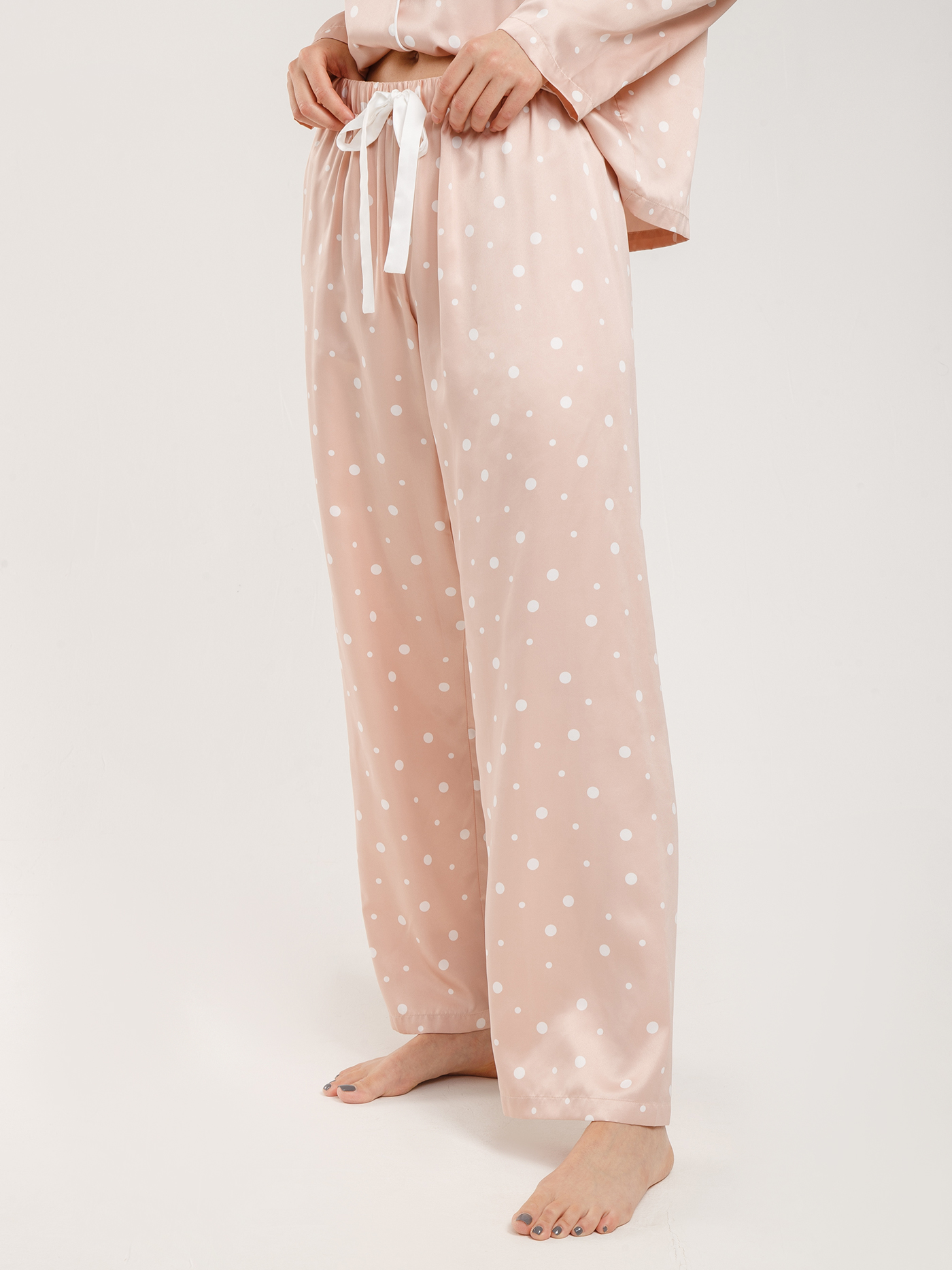 Брюки Принт пудра SD-1-2021 | фото 4