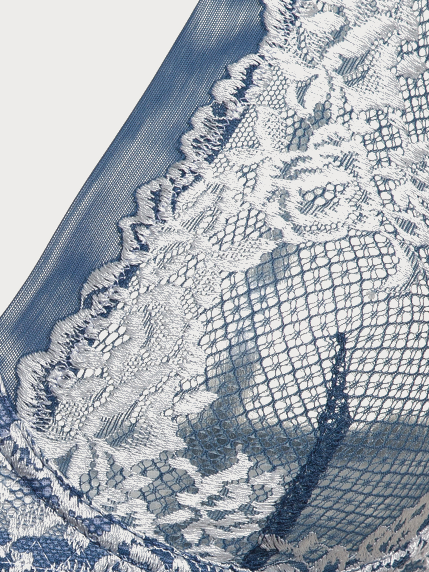 Бюстгальтер мягкий Синий 2868F1307L | фото 5