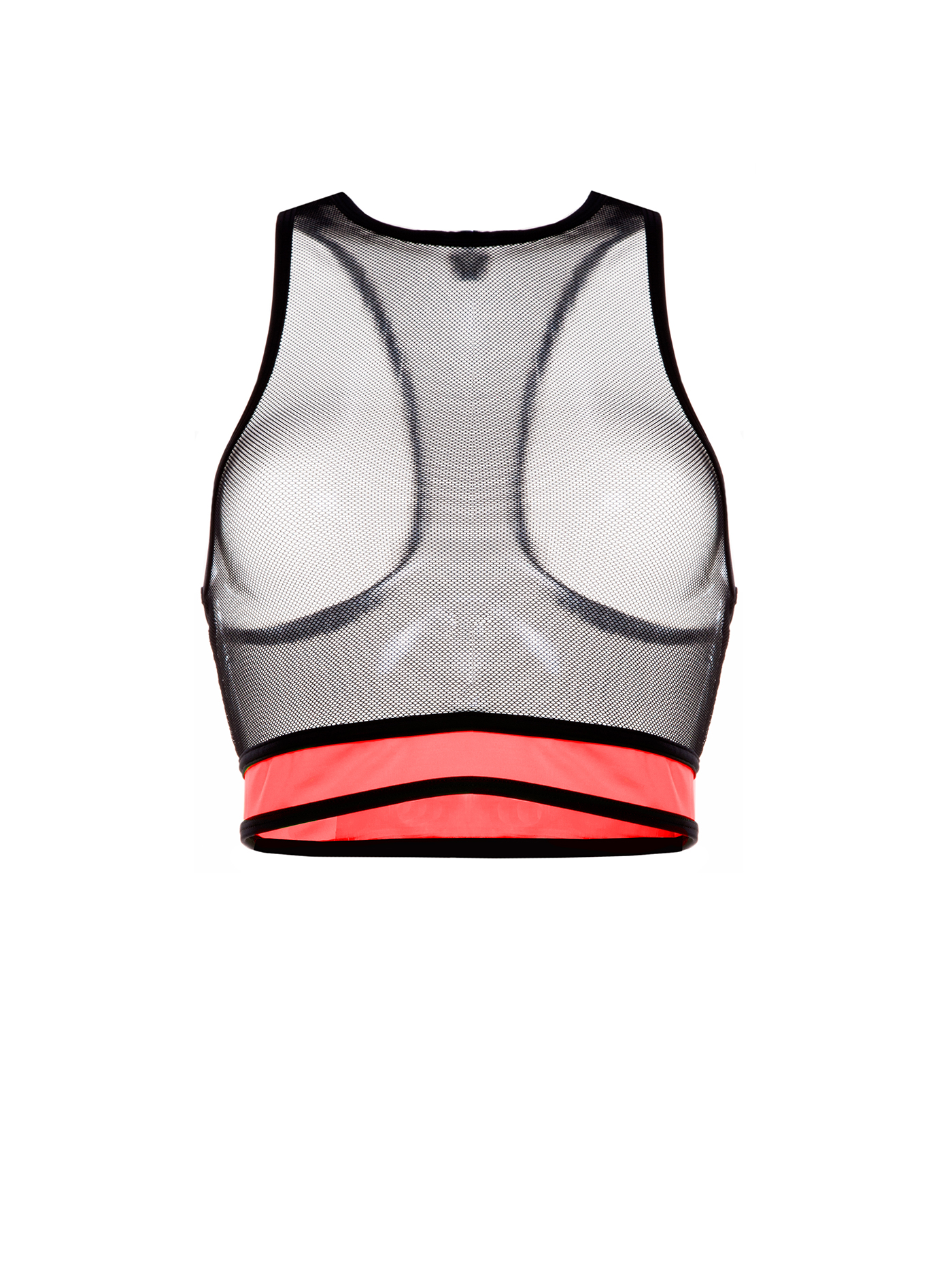 Лиф топ Черный с розовым 2324S4204_2 | фото 3