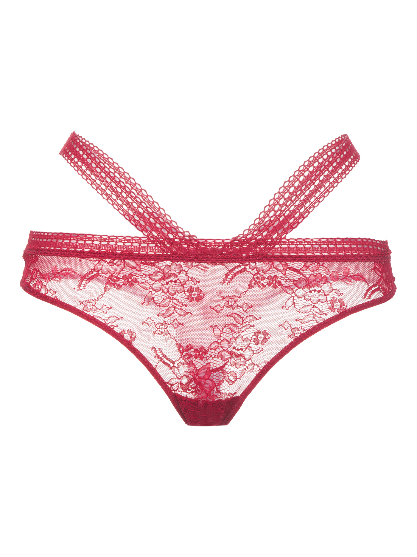 Трусы хипстер Насыщенный красный DE4458HPA | фото 3