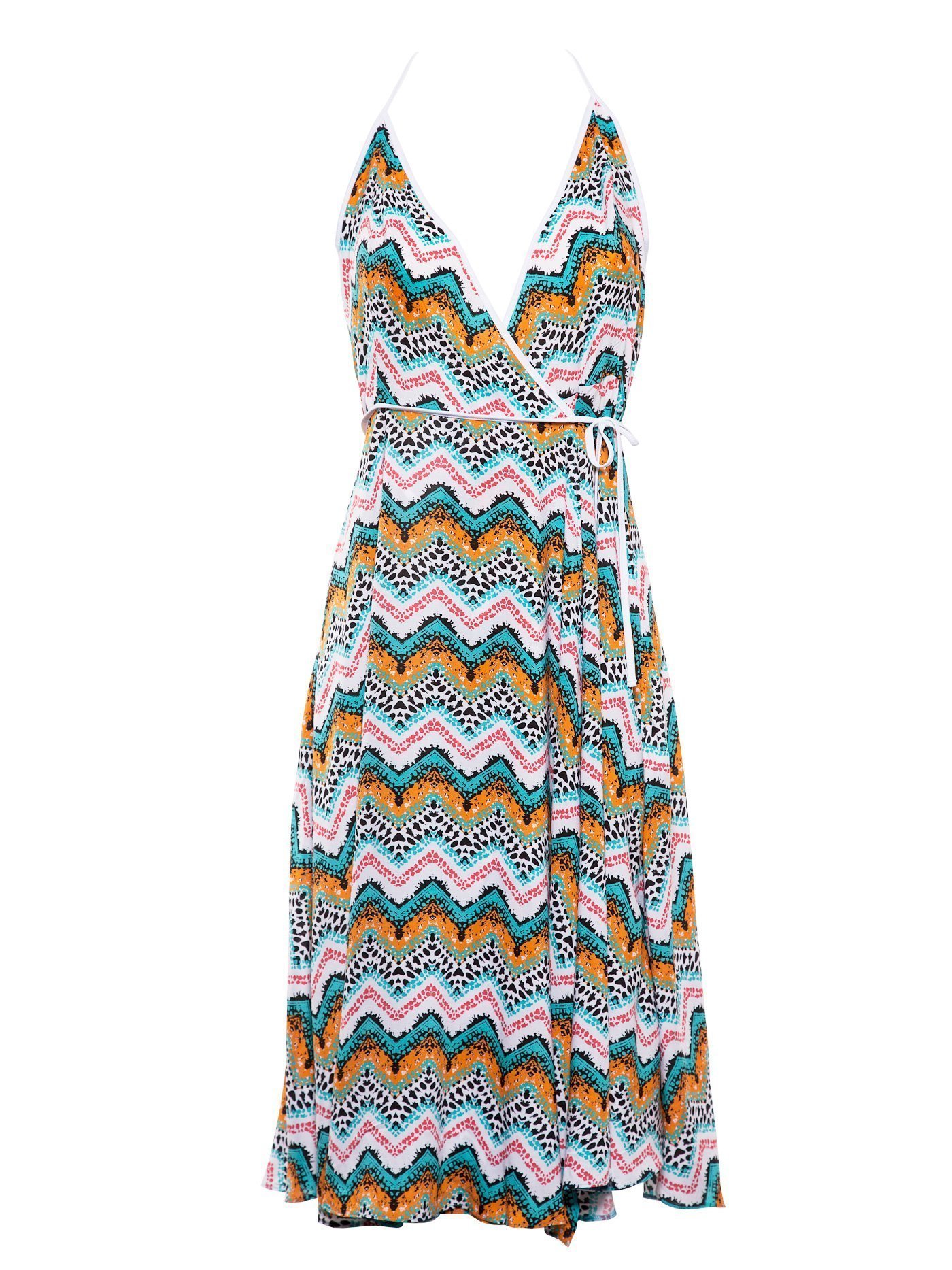 Платье Принт голубой 2288S4503 | фото 3