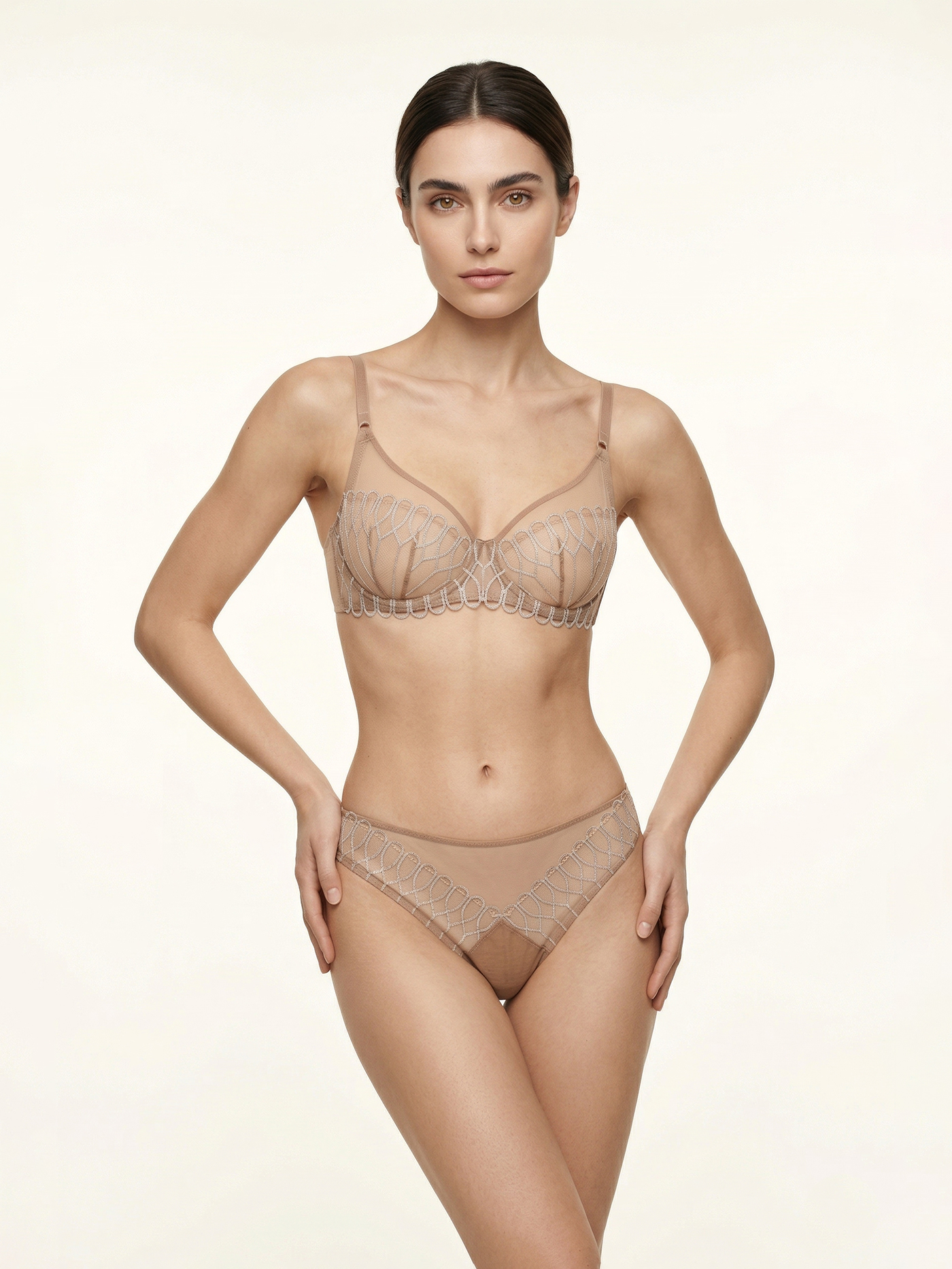 Бюстгальтер мягкий Бежевый ATN0808WB | фото 3