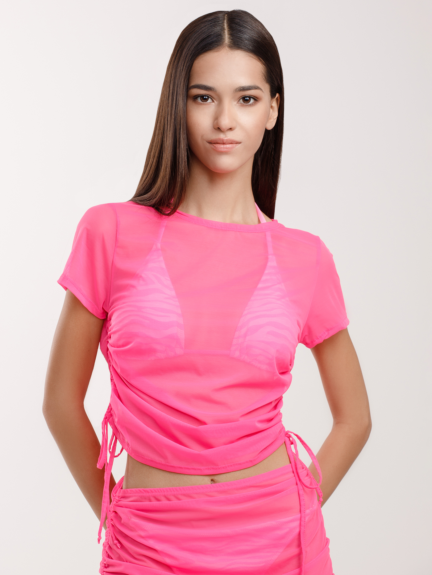 Топ Розовый 2931S4241 | фото 3