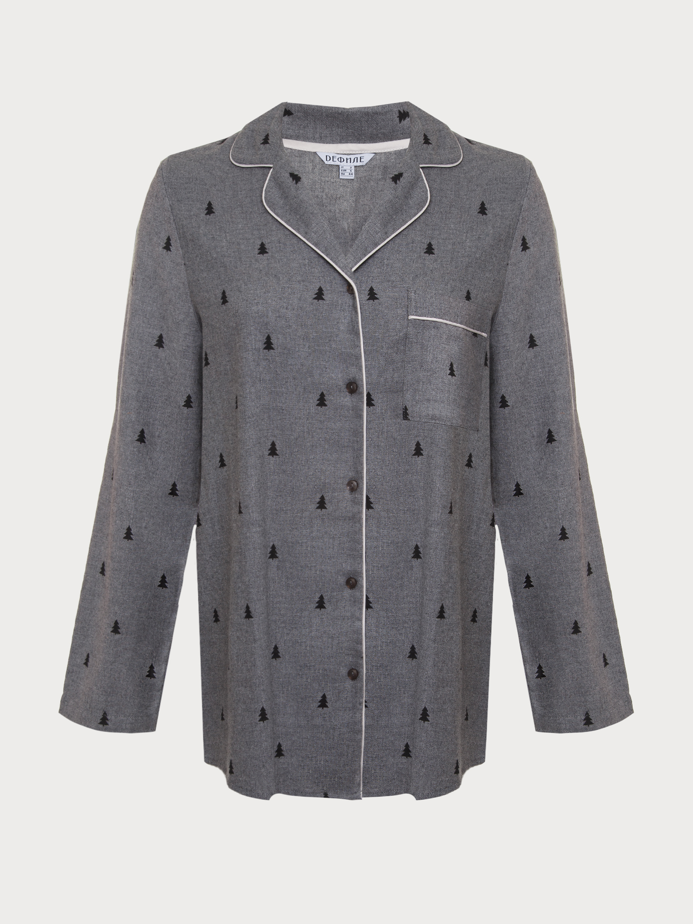 Рубашка Серый JOY20565SLS | фото 6