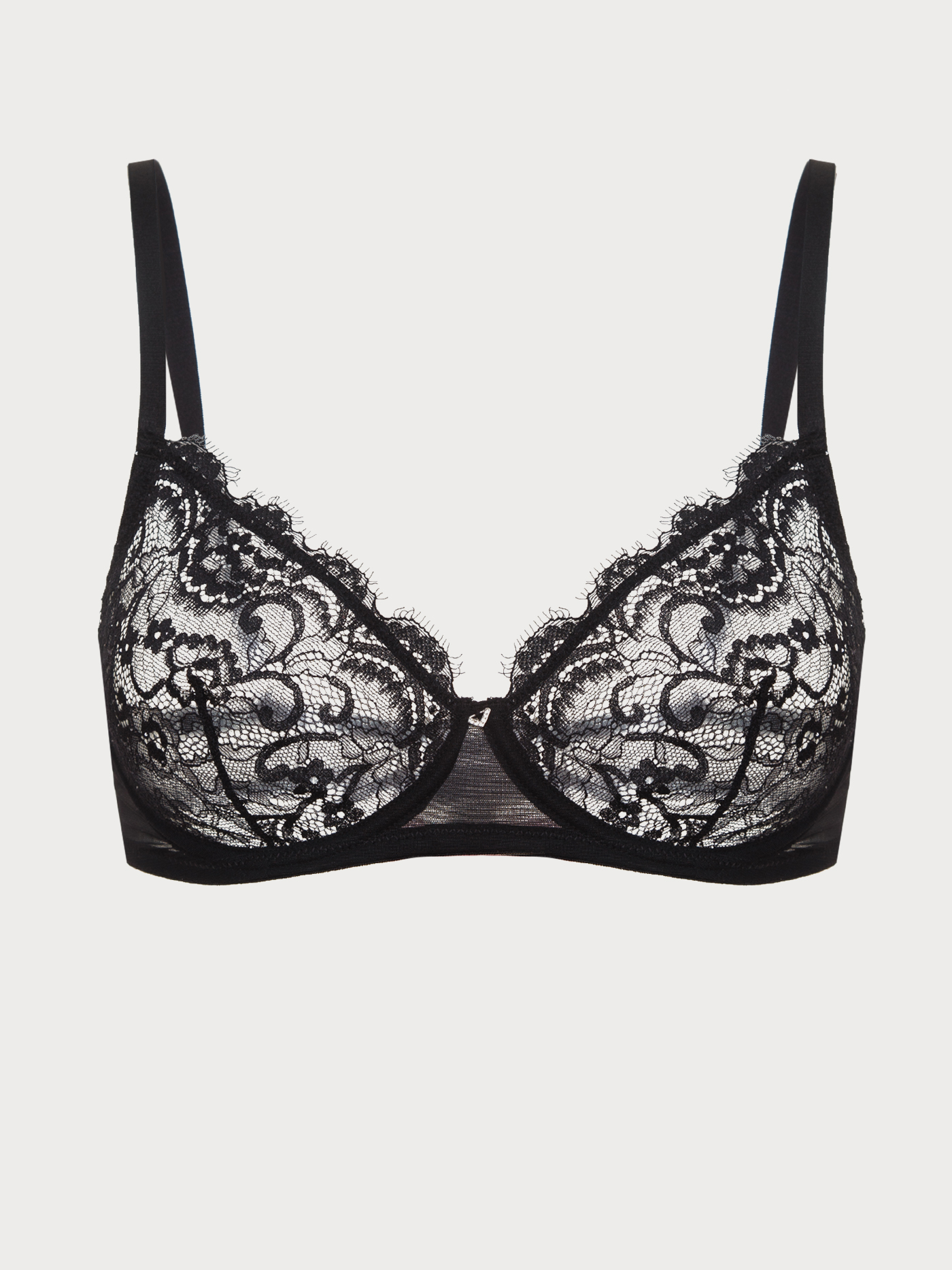 Бюстгальтер мягкий Черный FRL-4 | фото 6