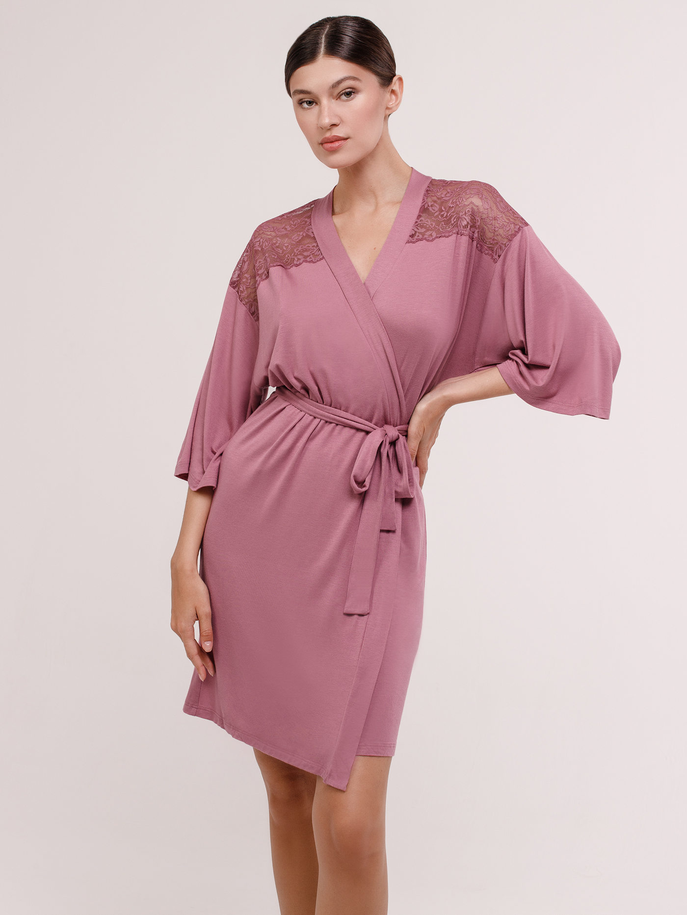 Халат Пыльная роза 2941F3504 | фото 1