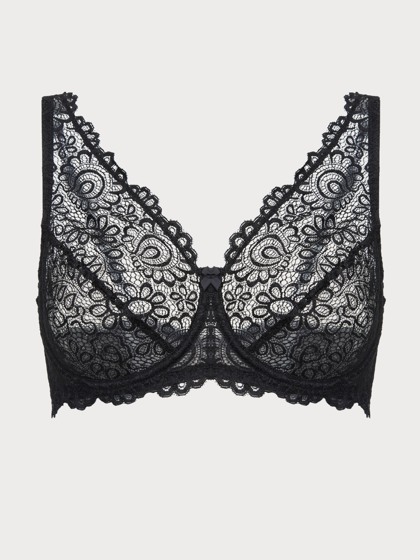 Бюстгальтер мягкий Черный 2484F1305L_2 | фото 5