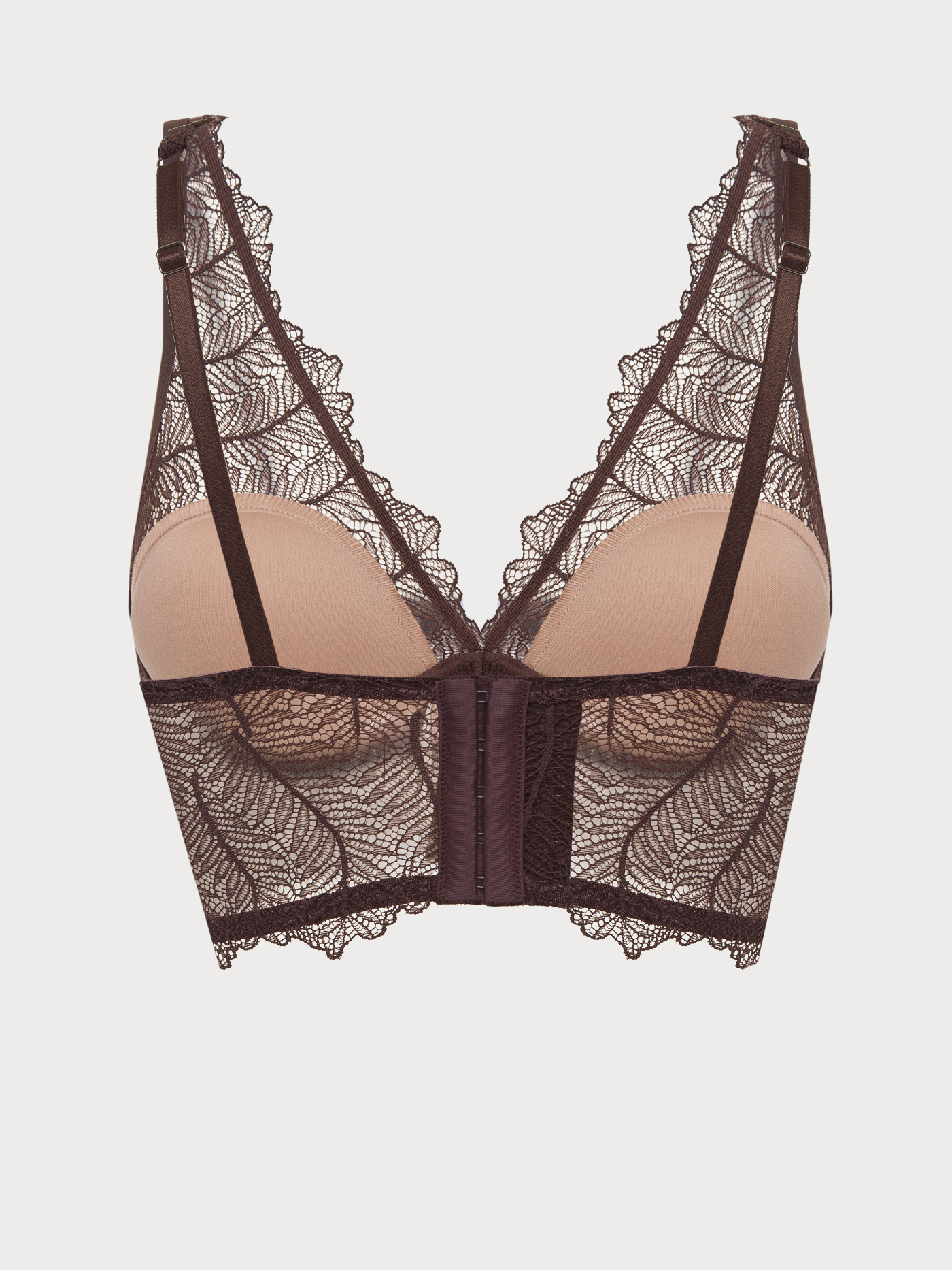 Бюстгальтер мягкий Коричневый 2884F1350 | фото 7