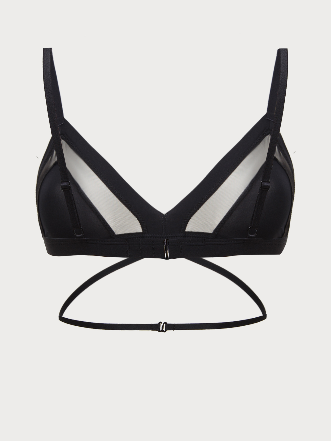 Бюстгальтер мягкий треугольник Черный 2882F1416 | фото 6