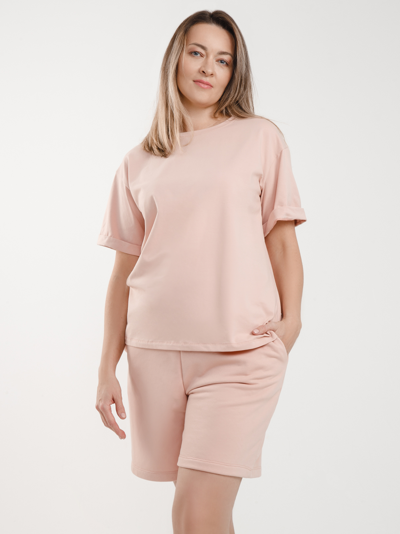 Шорты Пудровый 2838F5102 | фото 1