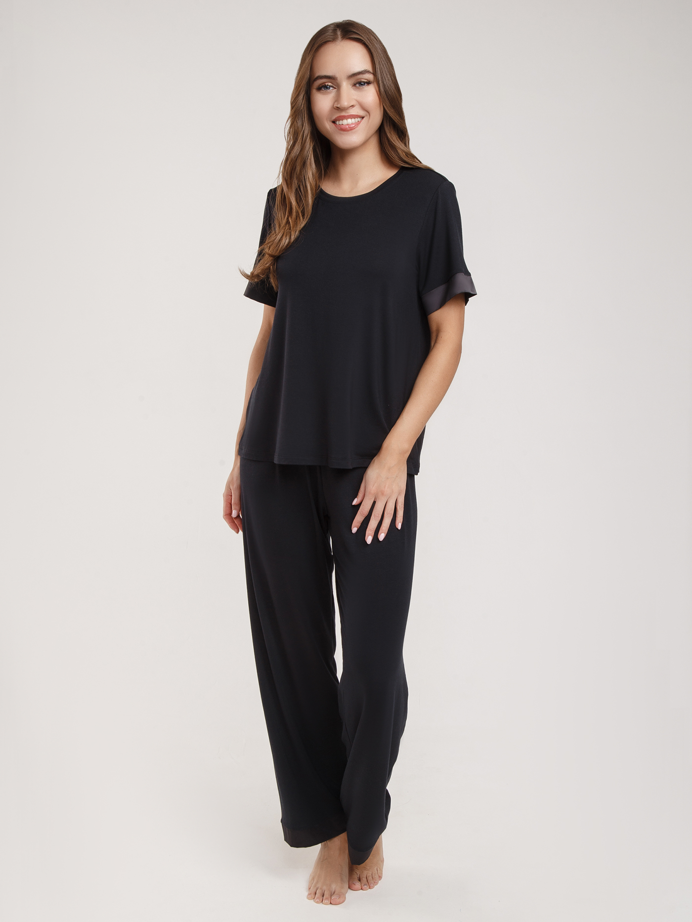 Футболка Черный 2828F3424 | фото 1