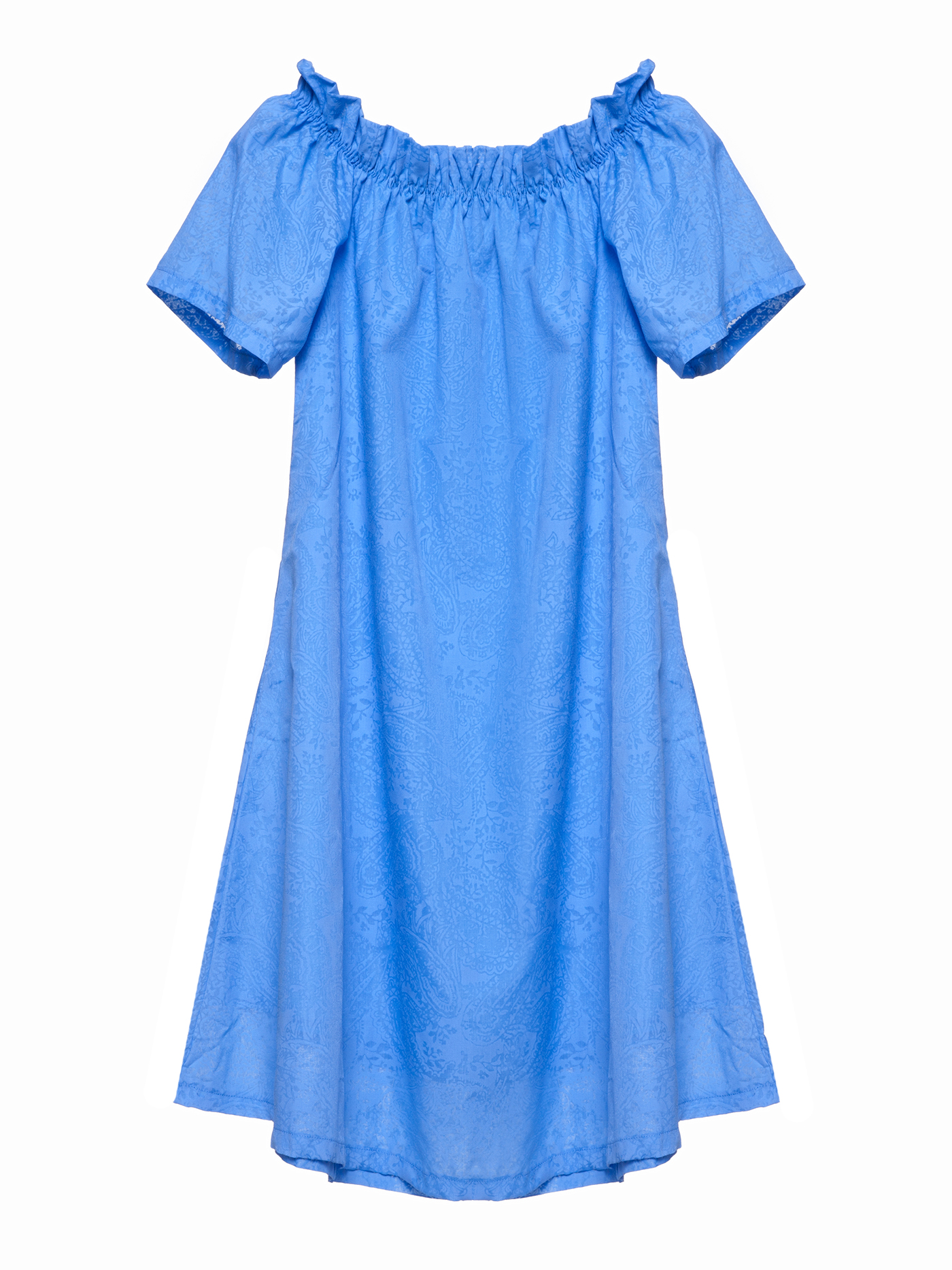 Сарафан Принт голубой CB1 | фото 3