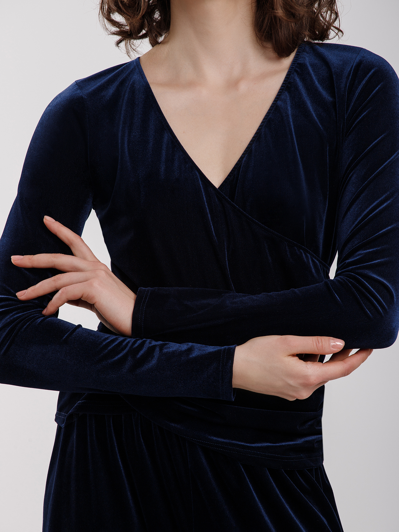 Лонгслив Синий 2990F3409 | фото 4