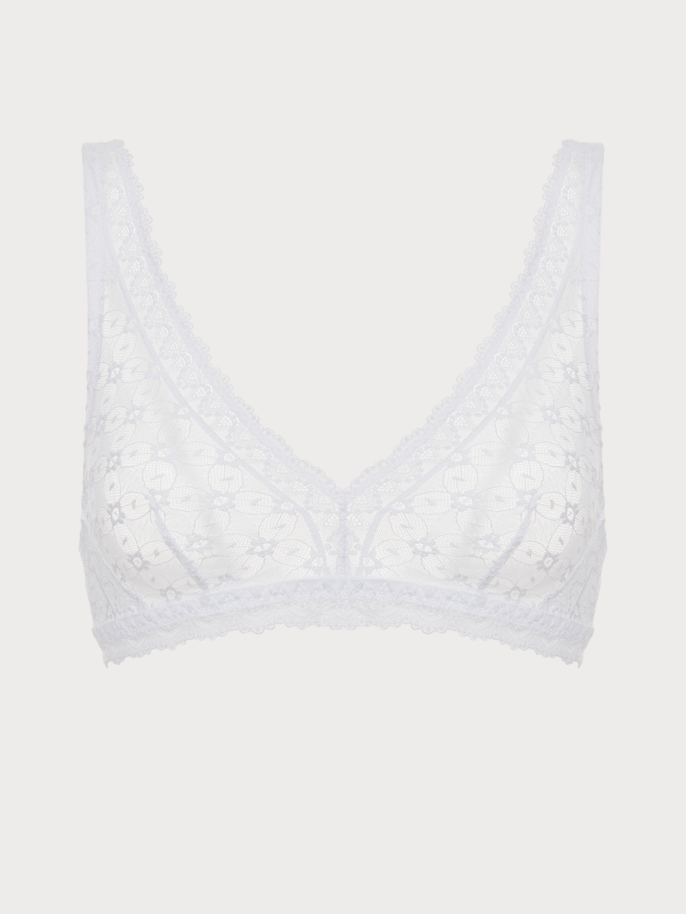 Бюстгальтер мягкий треугольник Белый 2958F1418 | фото 6