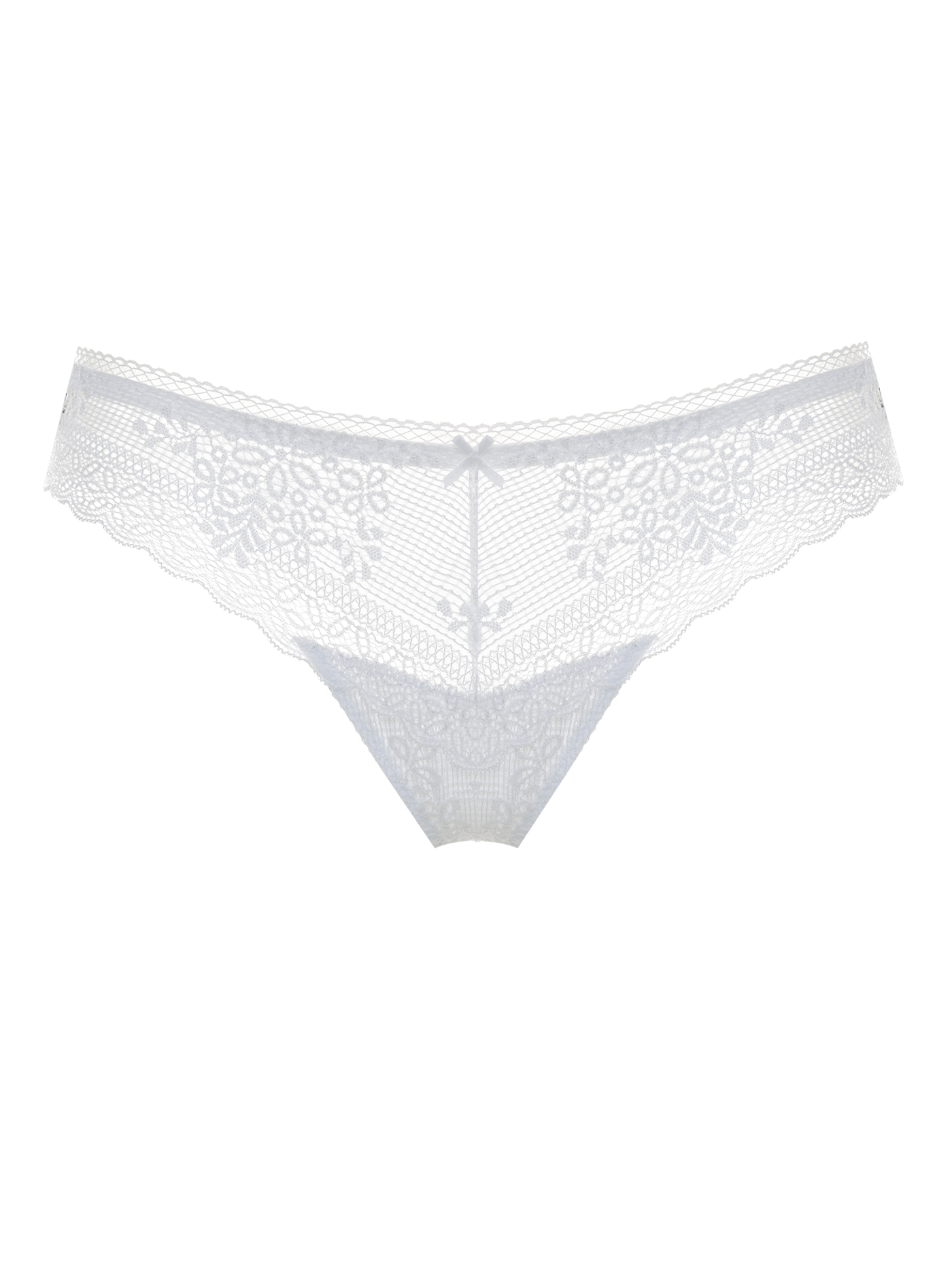 Трусы стринг Белый 2421F2101 | фото 2