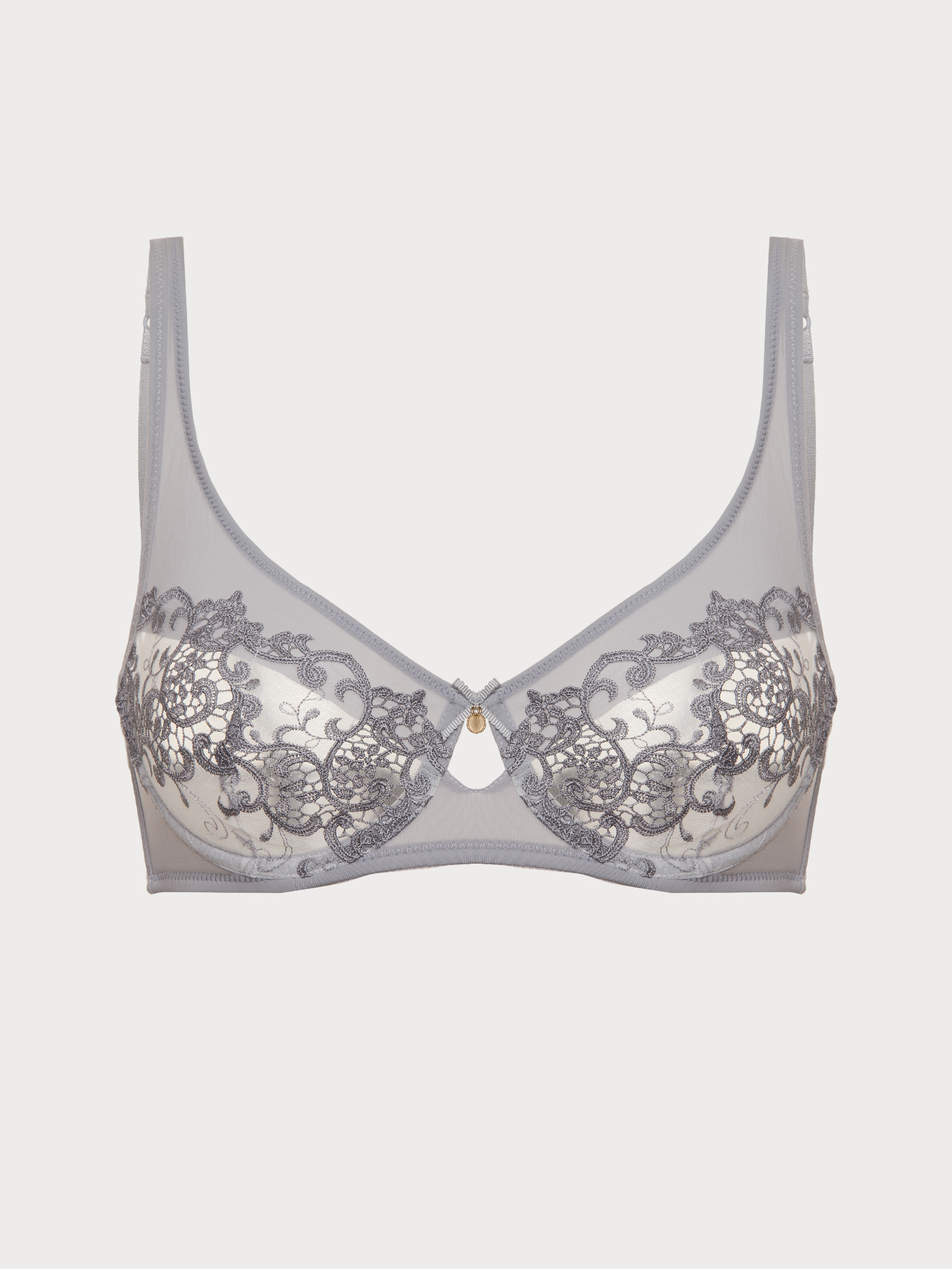 Бюстгальтер мягкий Серый MR-3006WB | фото 7