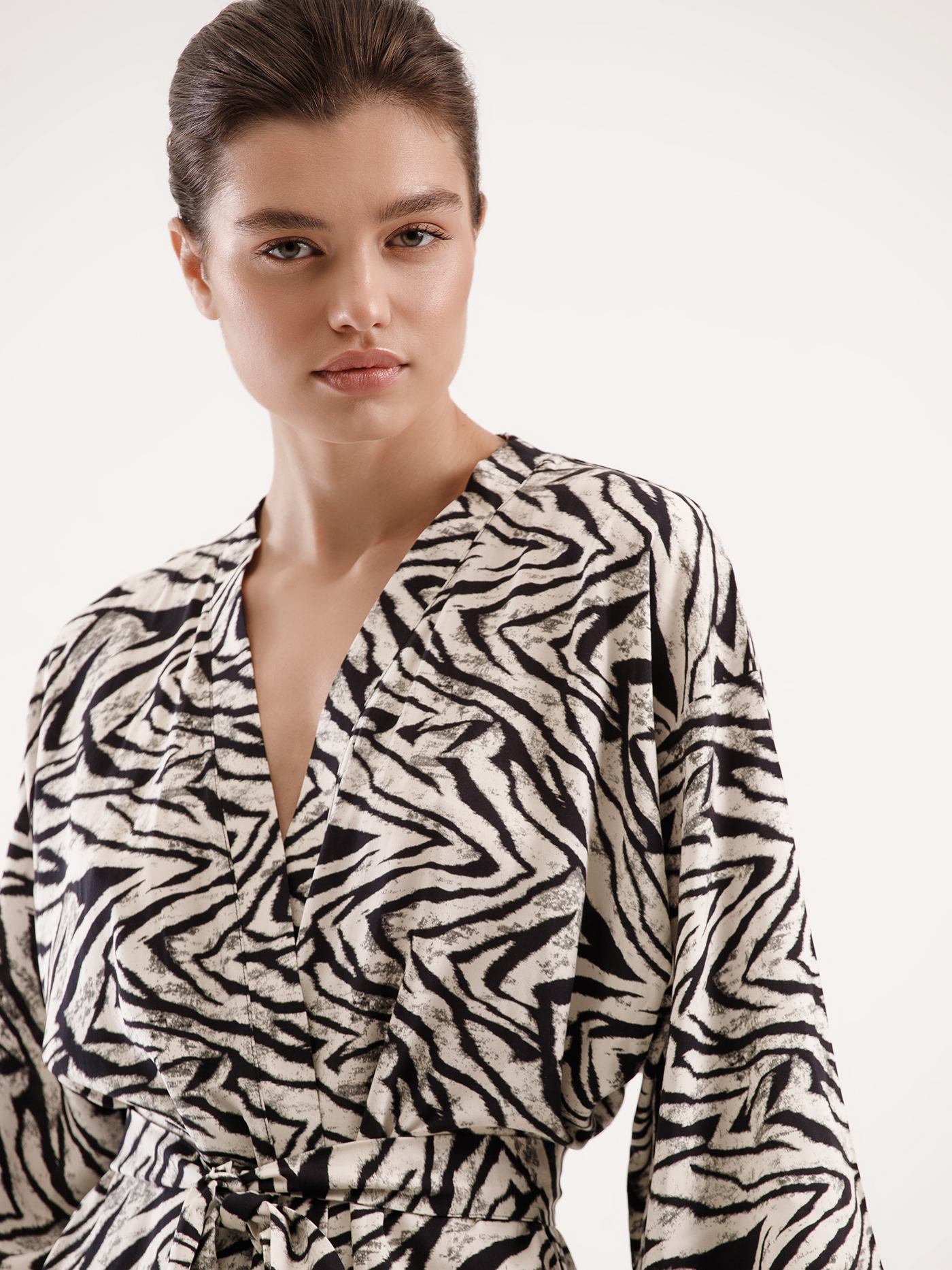 Халат Принт зебра PAR-06 | фото 1