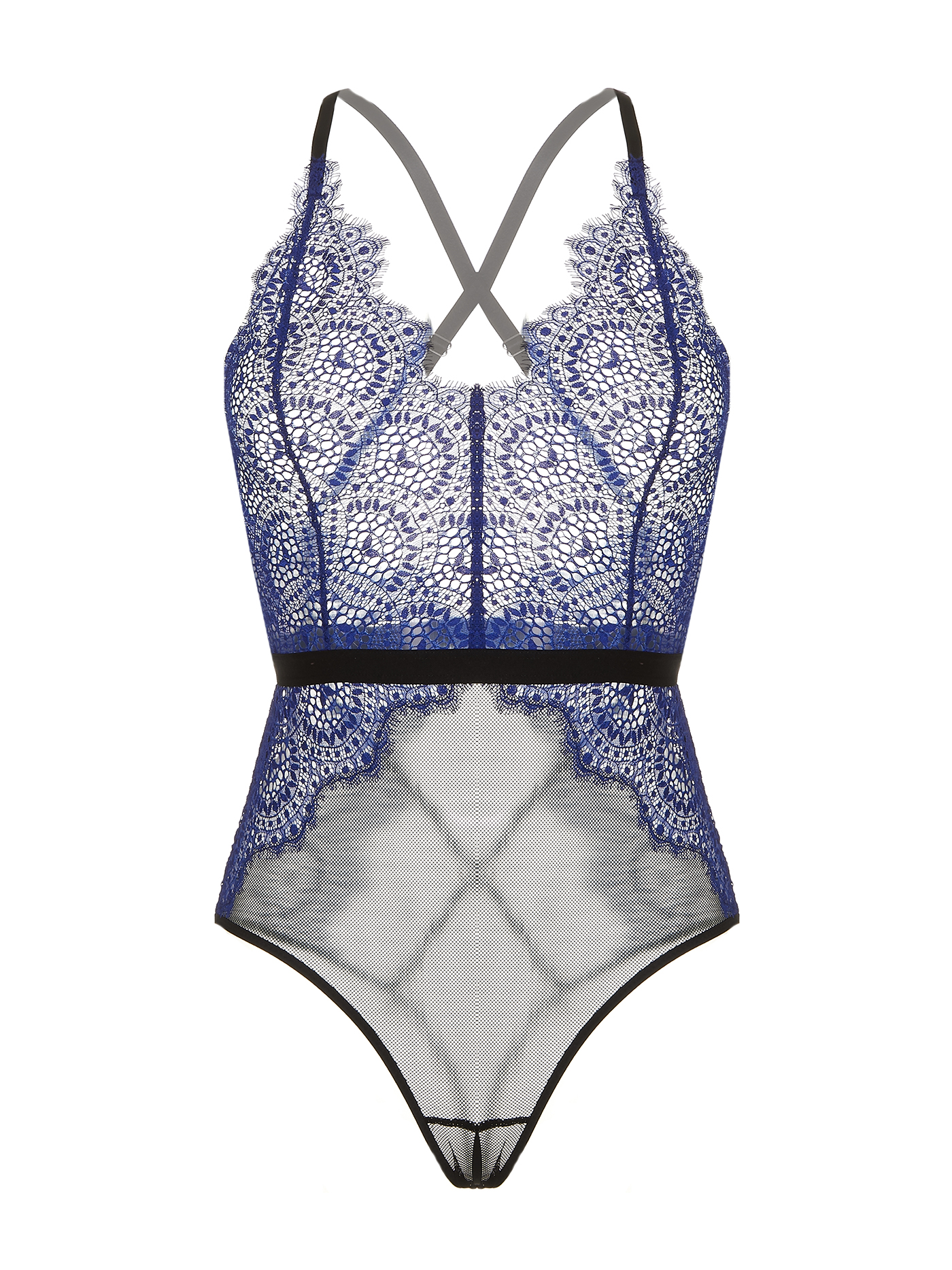 Боди Черный с синим 2368F3764 | фото 3