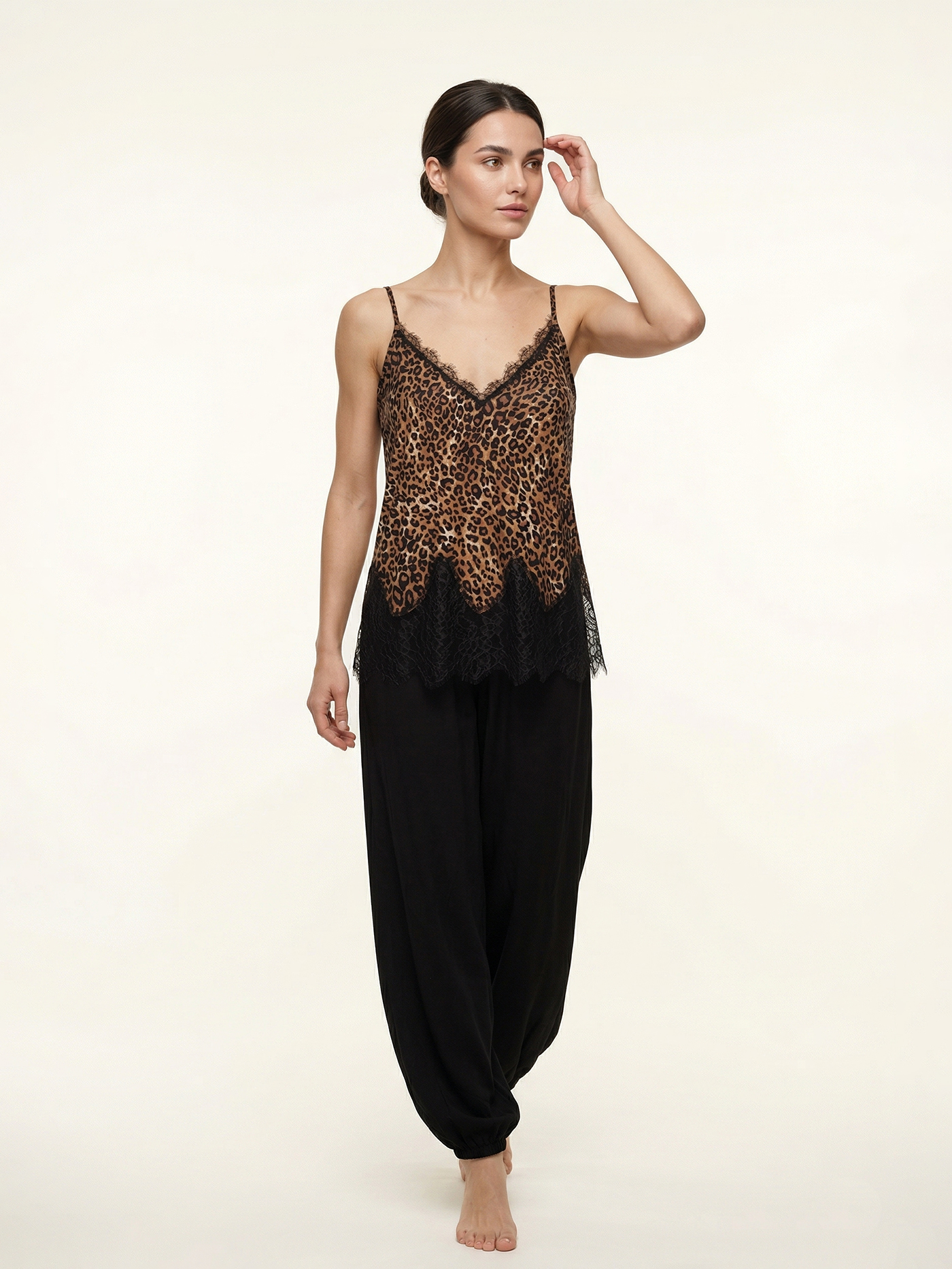 Брюки Черный 3073S5506 | фото 5