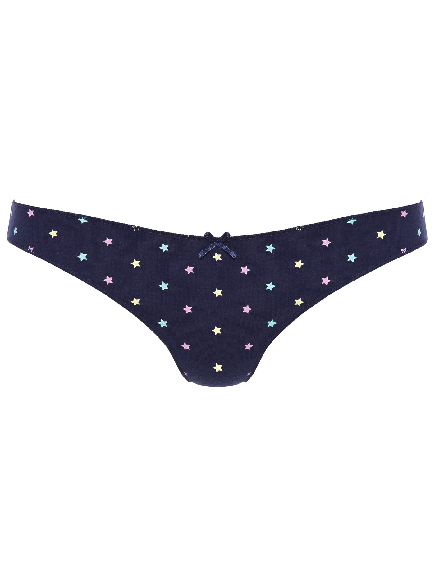 Трусы стринг Принт звезды WT001 | фото 3