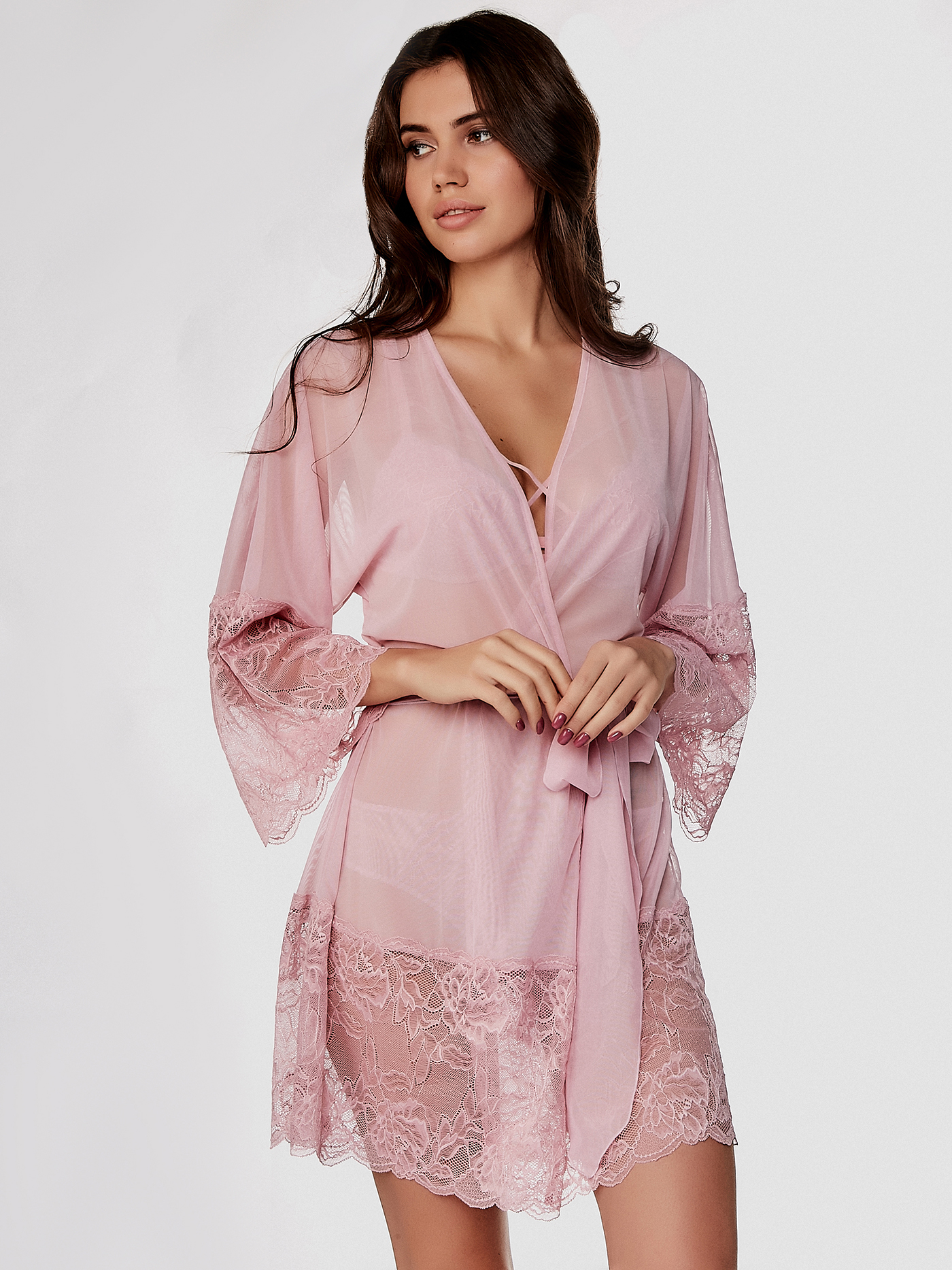 Пеньюар Розовый 2640F3525 | фото 1