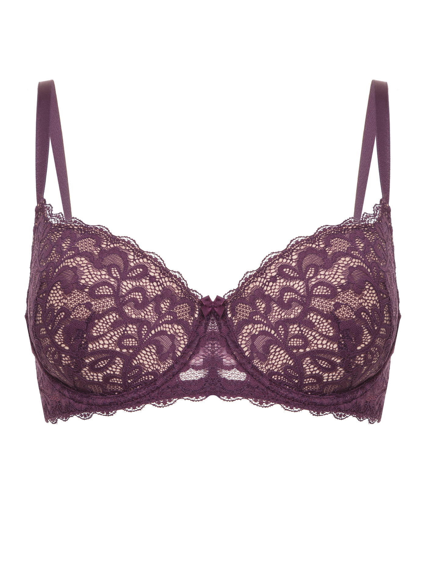 Бюстгальтер t-shirt Баклажановый 2559F1403L | фото 1