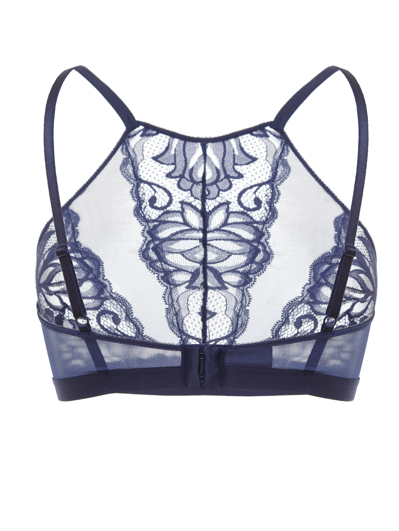 Бюстгальтер мягкий топ Темно-синий 2631F3326 | фото 2