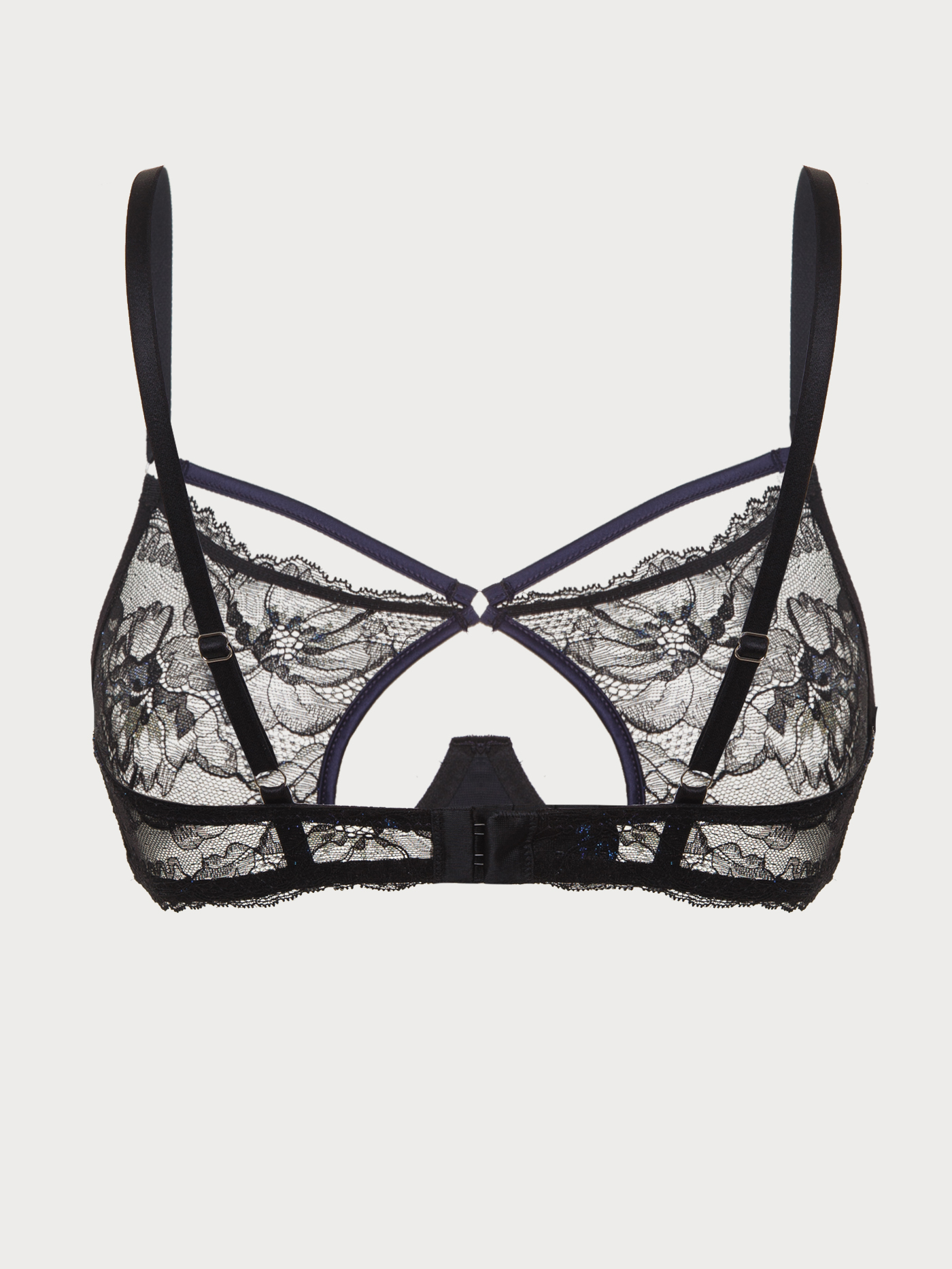Бюстгальтер мягкий Черничный 2955F1355 | фото 7