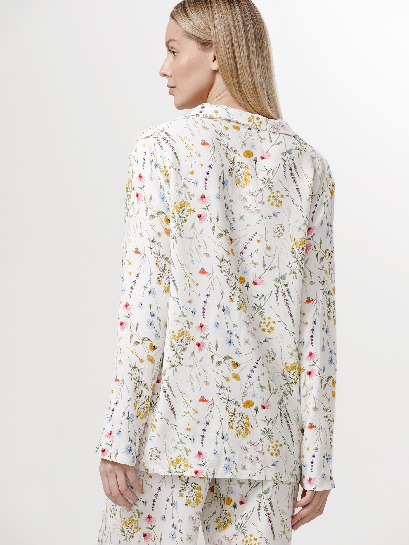 Рубашка Принт ботаника PAR-03 | фото 3