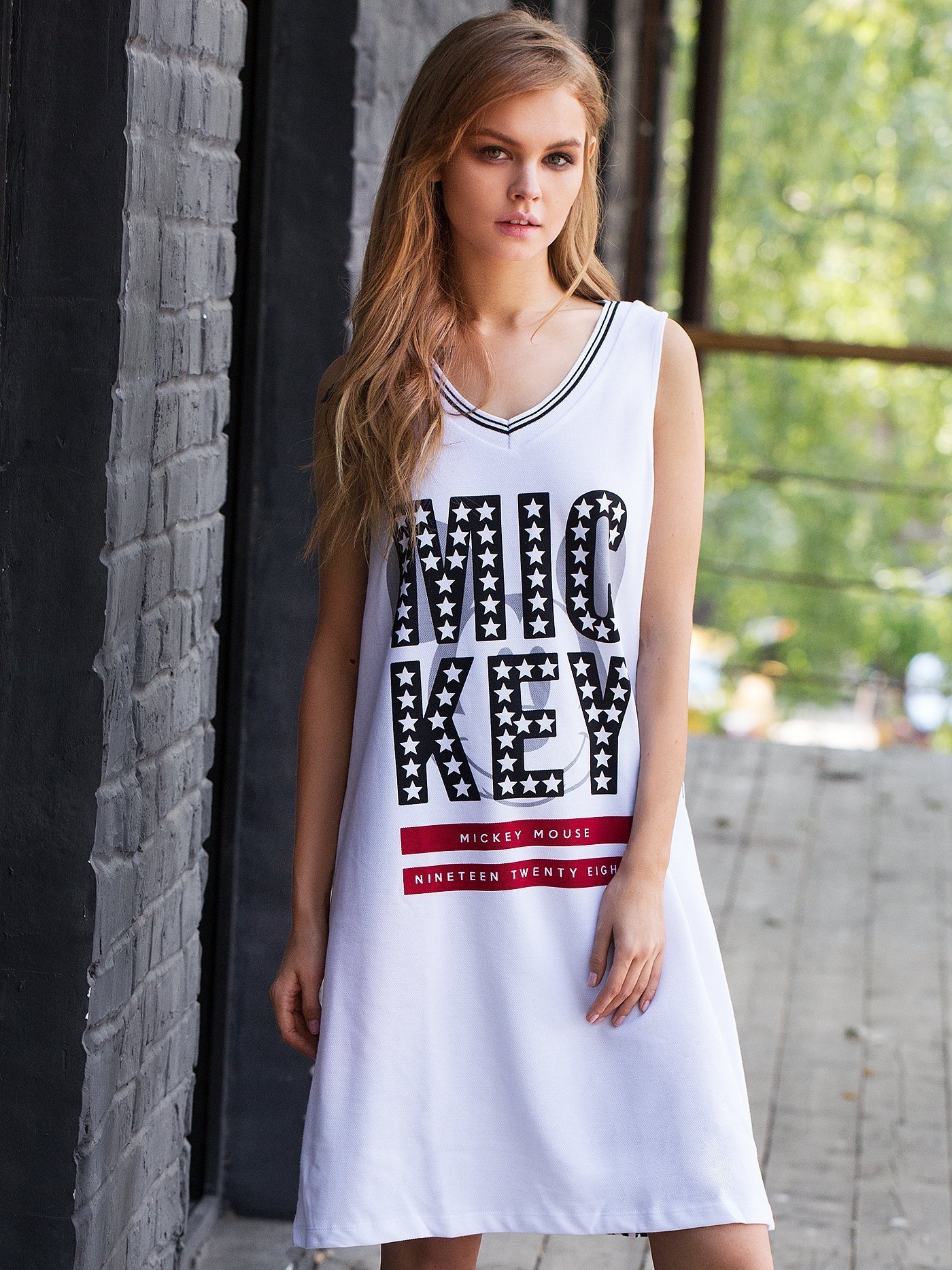 Сарафан Черно-белый принт 9474a | фото 1