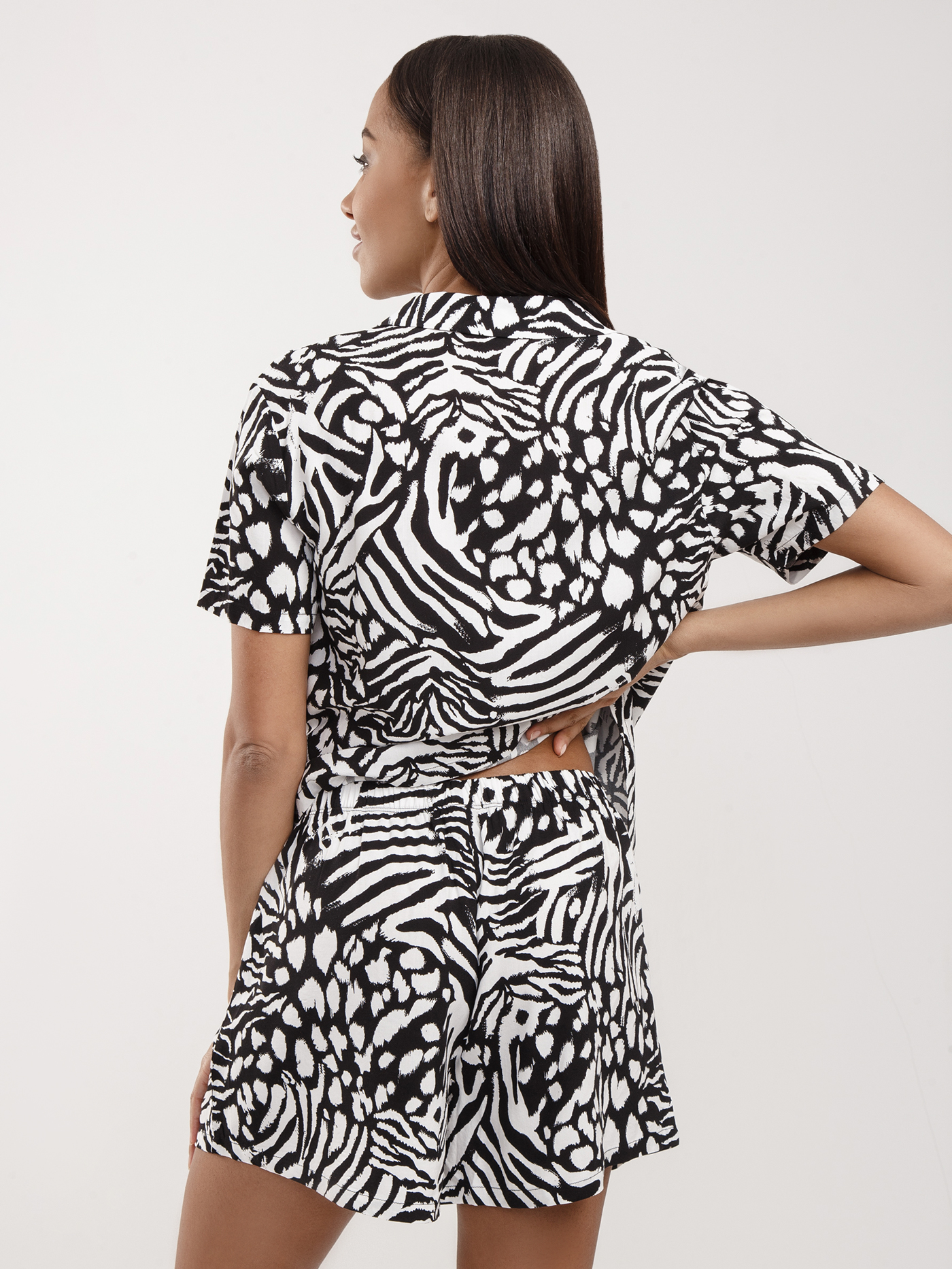 Шорты Принт зебра PAR-02 | фото 2