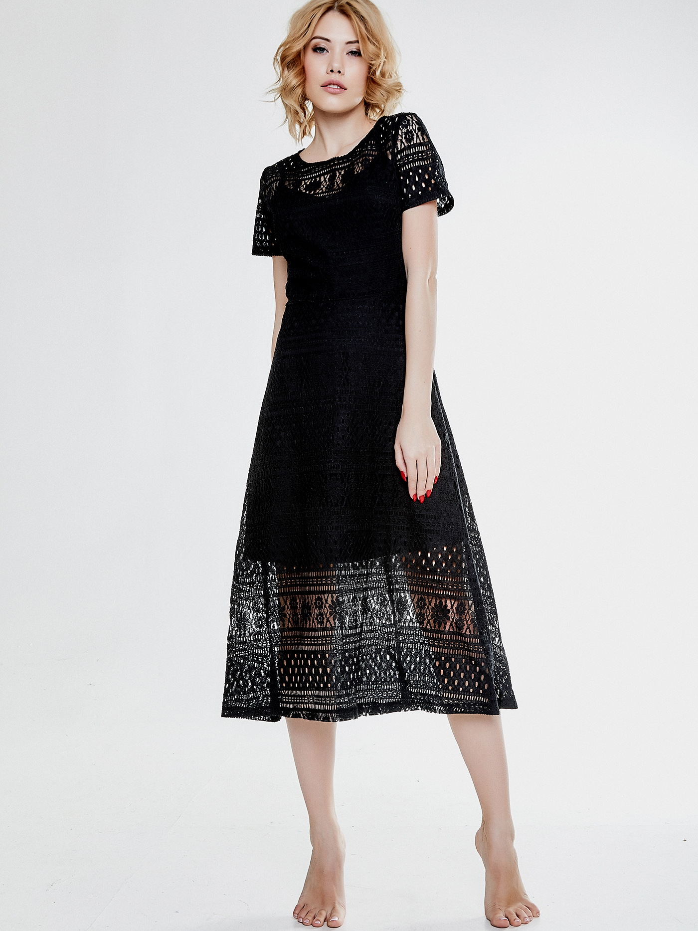 Платье Черный 2539F4522 | фото 1