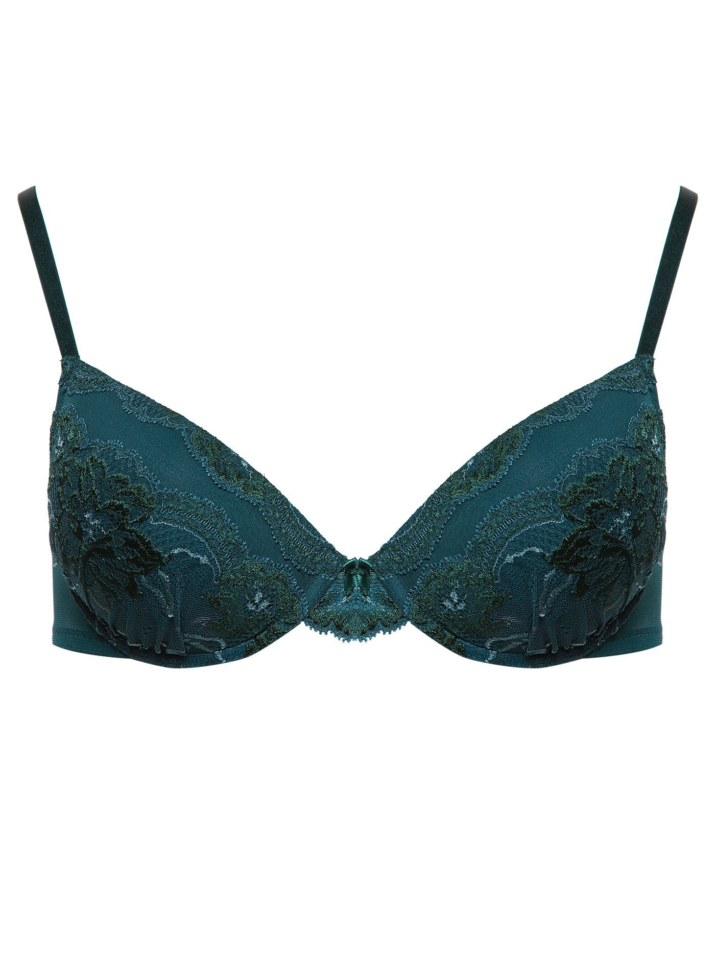 Бюстгальтер push-up Темно-бирюзовый 2297F1138 | фото 3