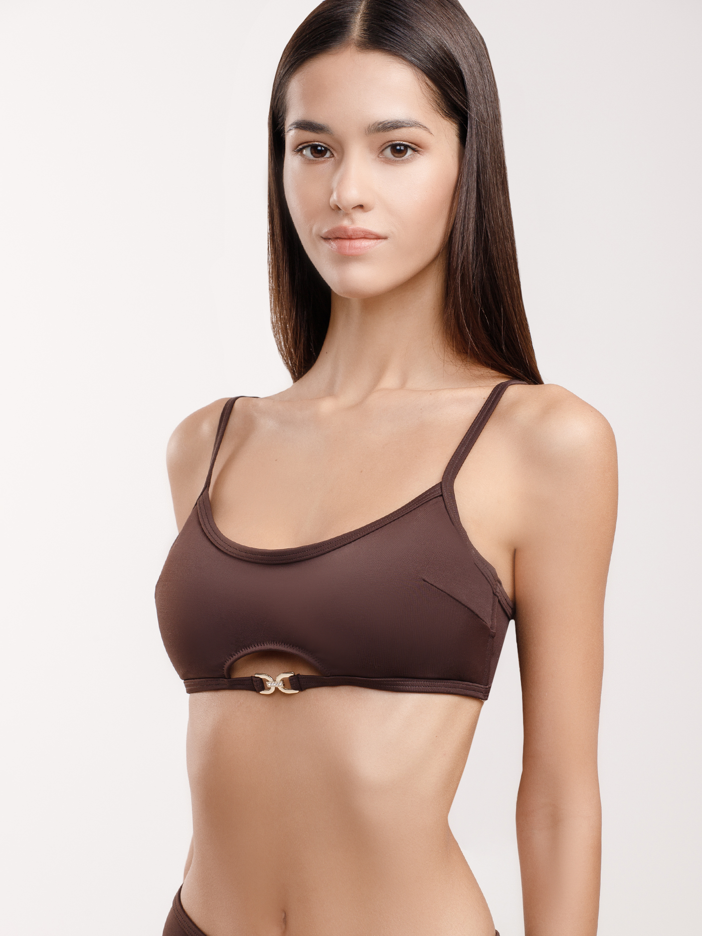 Лиф топ Коричневый 2934S1674 | фото 3