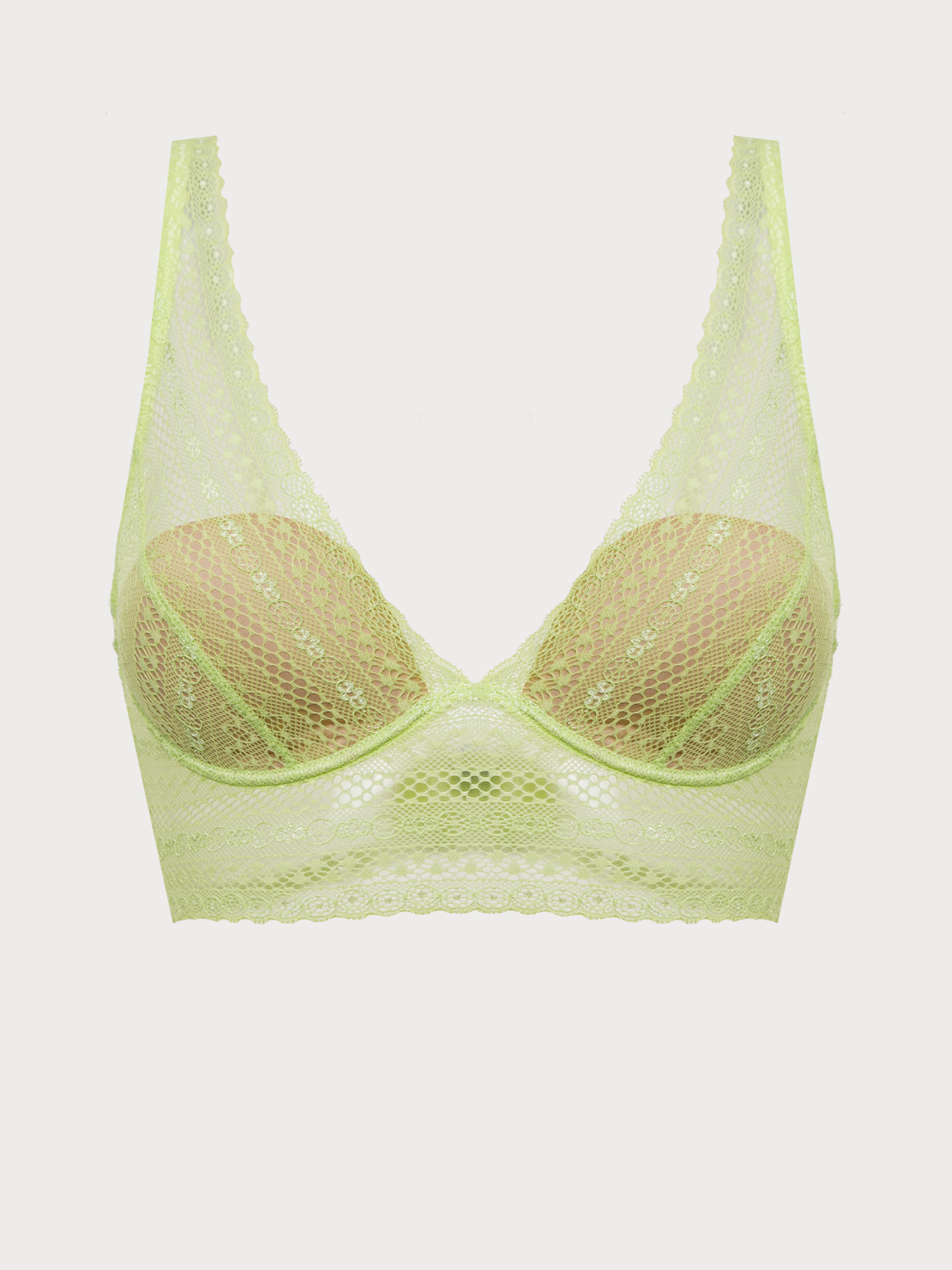 Бюстгальтер мягкий Лаймовый 2872F1350_1 | фото 5
