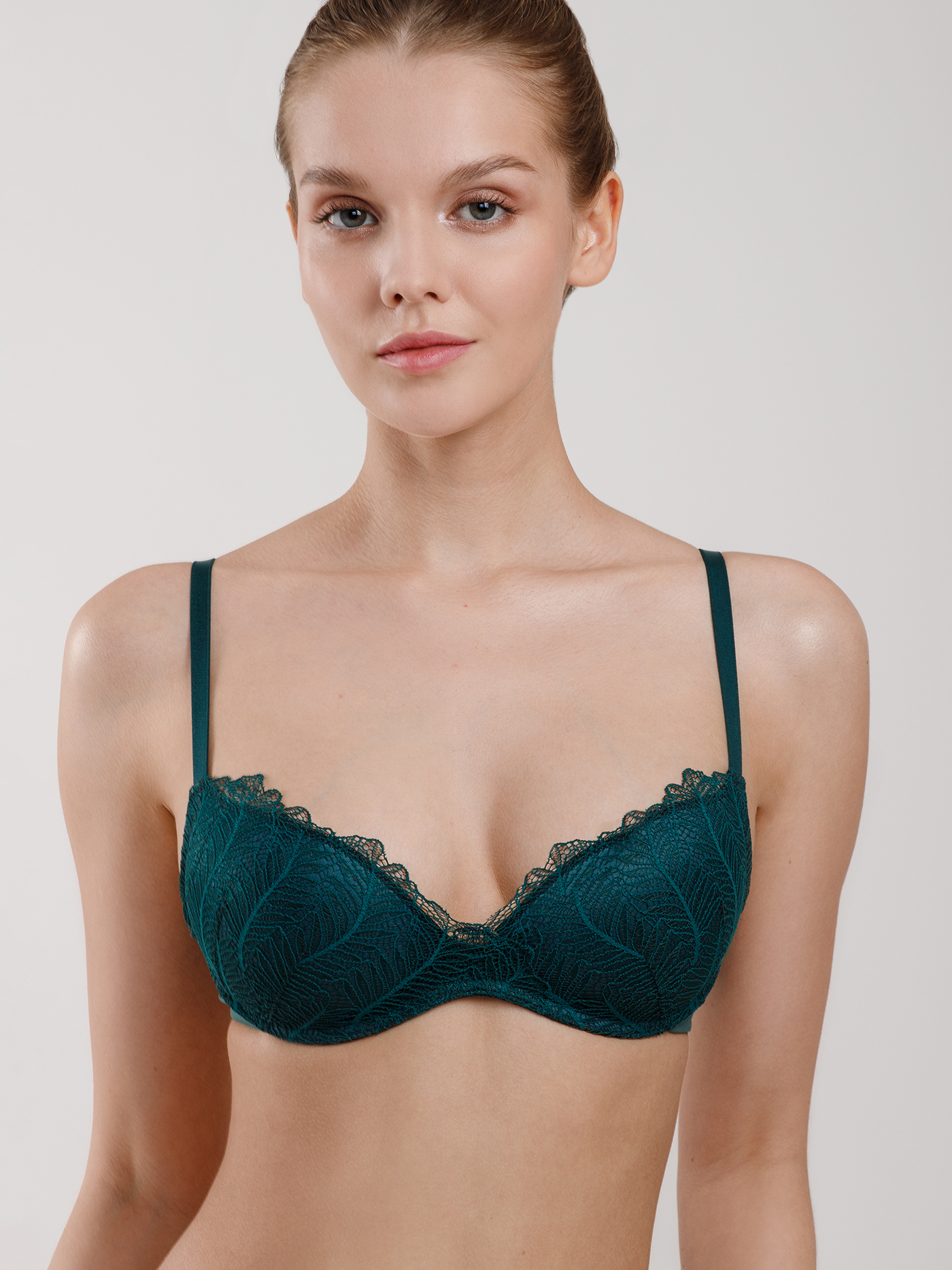 Бюстгальтер push-up Зеленый 2884F1151 | фото 3