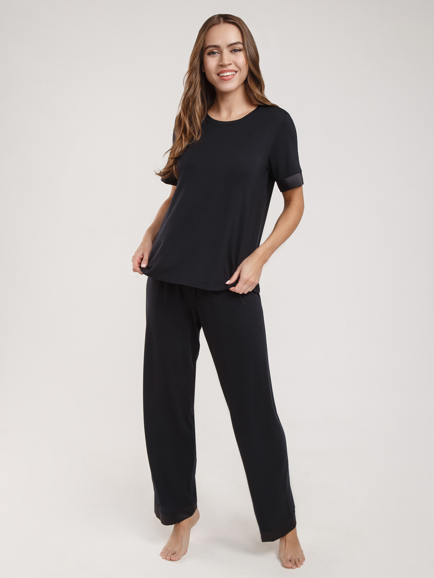 Брюки Черный 2828F5004 | фото 1